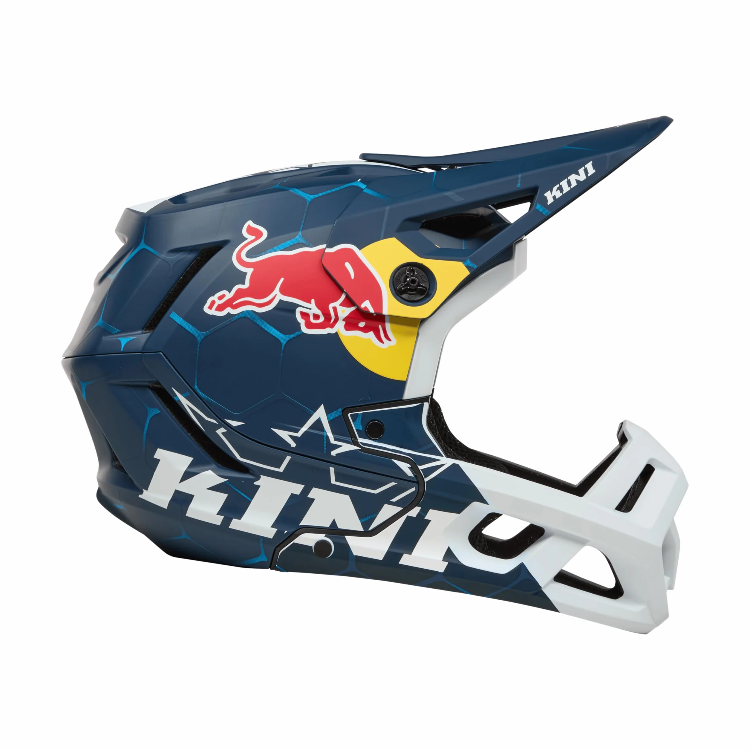 EC Kini Red Bull 1.0 Casque de VTT bleu et blanc taille L 59/60 cm