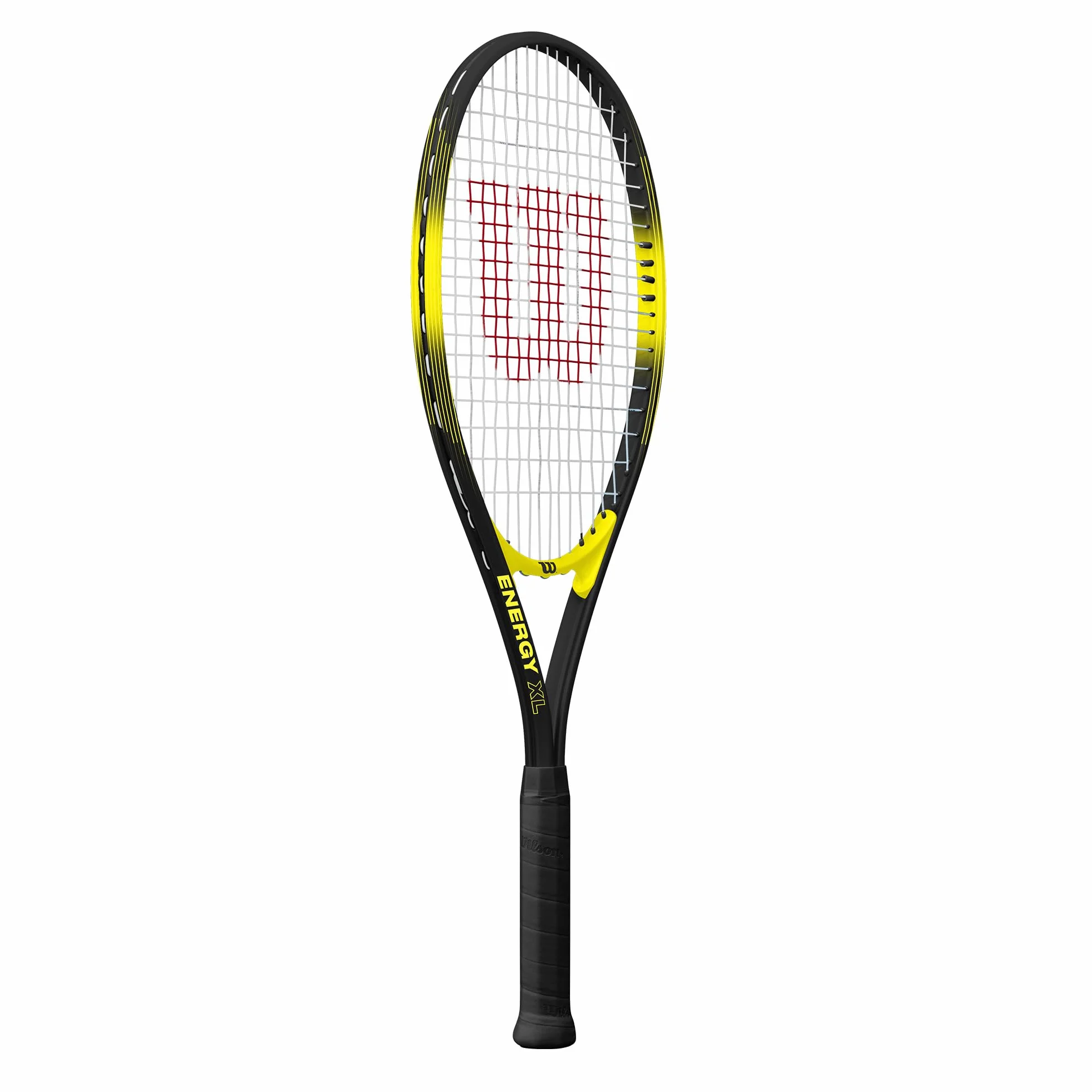 Raquette de Tennis Wilson Energy XL, Alliage AirLite, Noir/Jaune