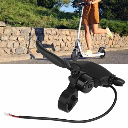 Levier de Frein Trottinette Gauche 2PIN Ergonomique Alliage d'Aluminium