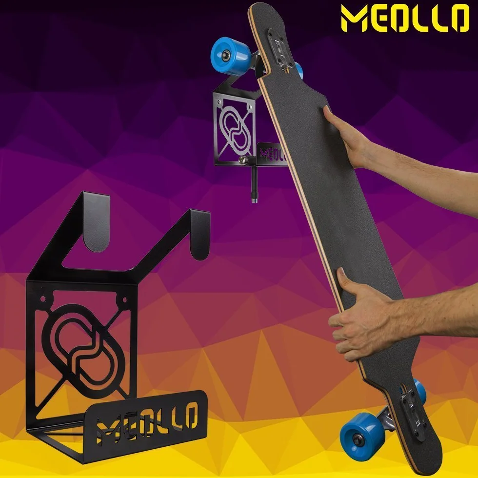 Support Mural Rangement pour Longboard 100% Acier