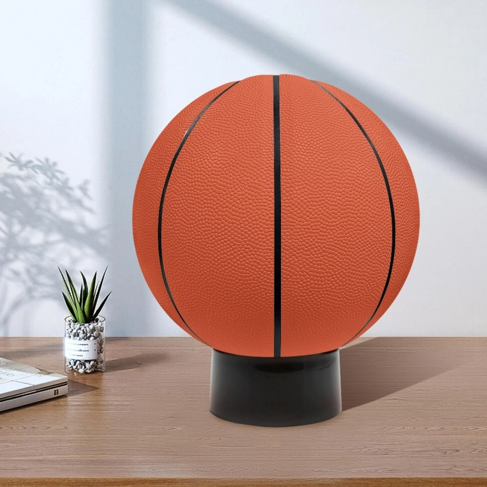 Ballon de basketball personnalisé taille 5/7 74,9 cm avec photo nom pour fête des pères Noël anniversaire