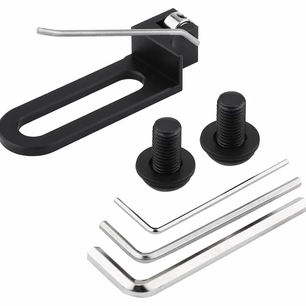 Repose-flèche magnétique en aluminium pour tir à l'arc - Accessoire droitier - Noir