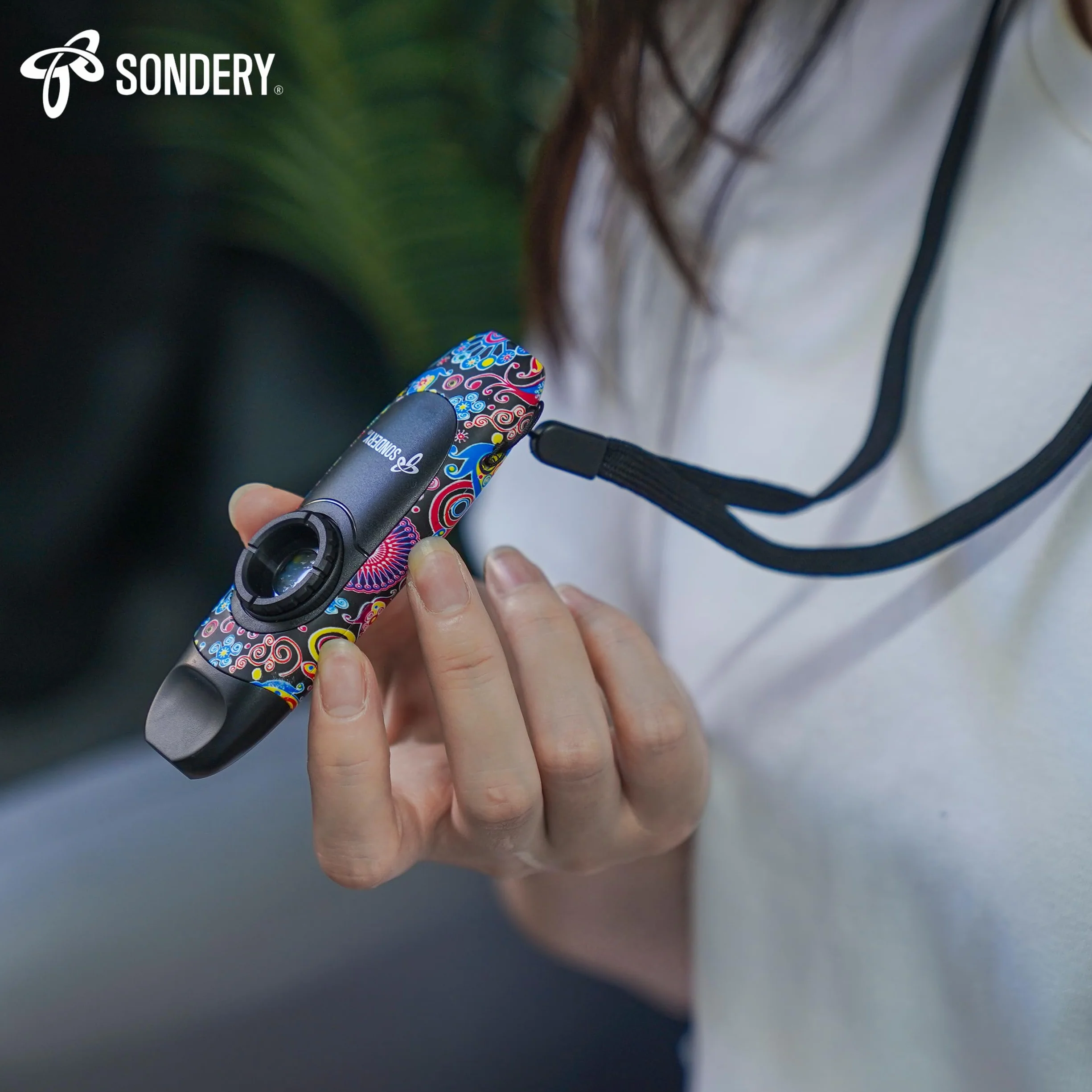 Professionnel Kazoo Instrument à Vent avec 5 Membranes, Cordon et Pochette