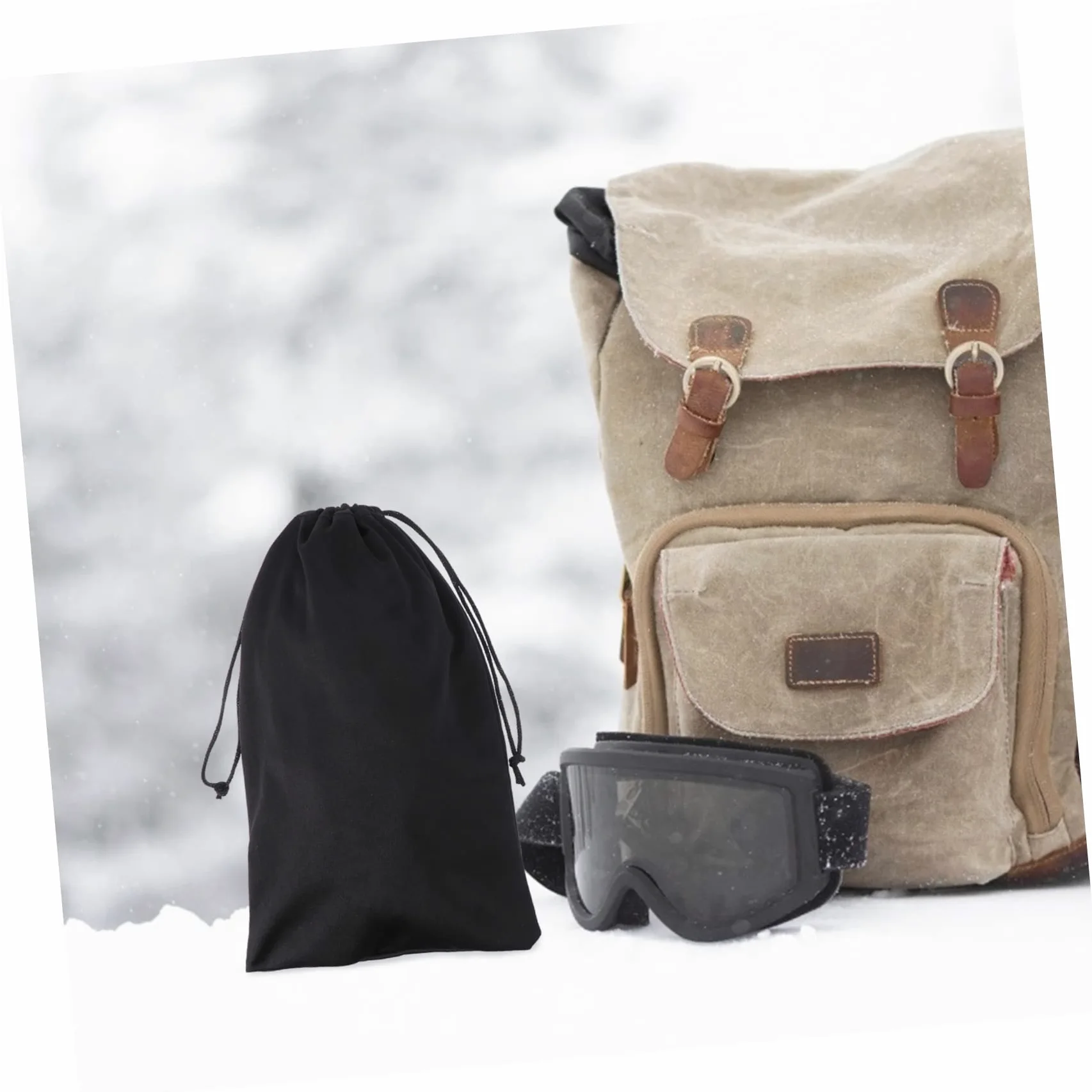 BESPORTBLE 90pièces Pochette De pour Lunettes De Ski Étui Résistant Aux Rayures pour Masques De Ski Et Accessoires pour Stockage Transport
