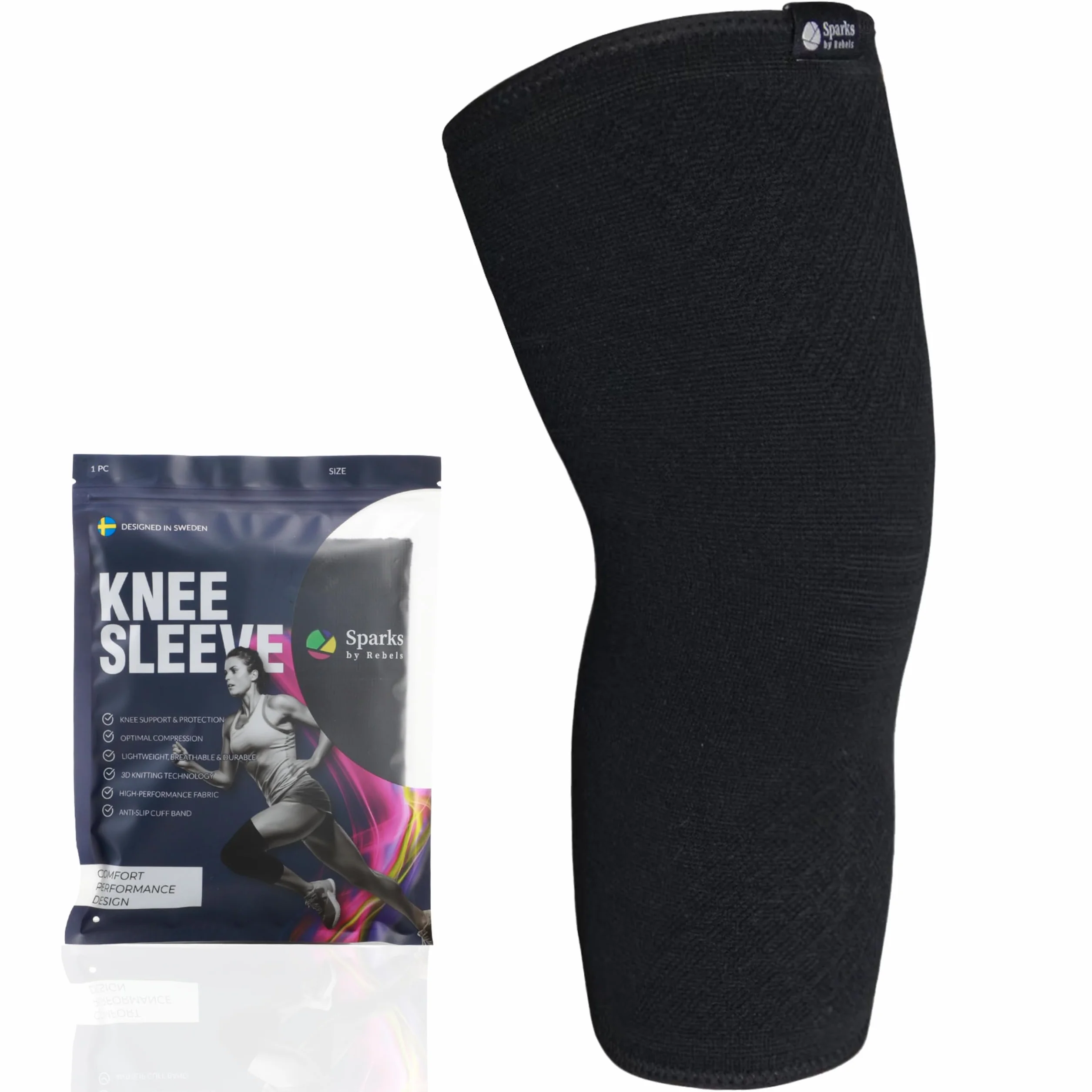 Genouillères pour Hommes et Femmes, Jogging, Crossfit, Randonnée, Volley-Ball