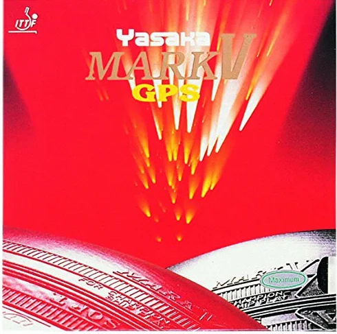 Yasaka Mark V GPS Revêtement en caoutchouc pour tennis de table