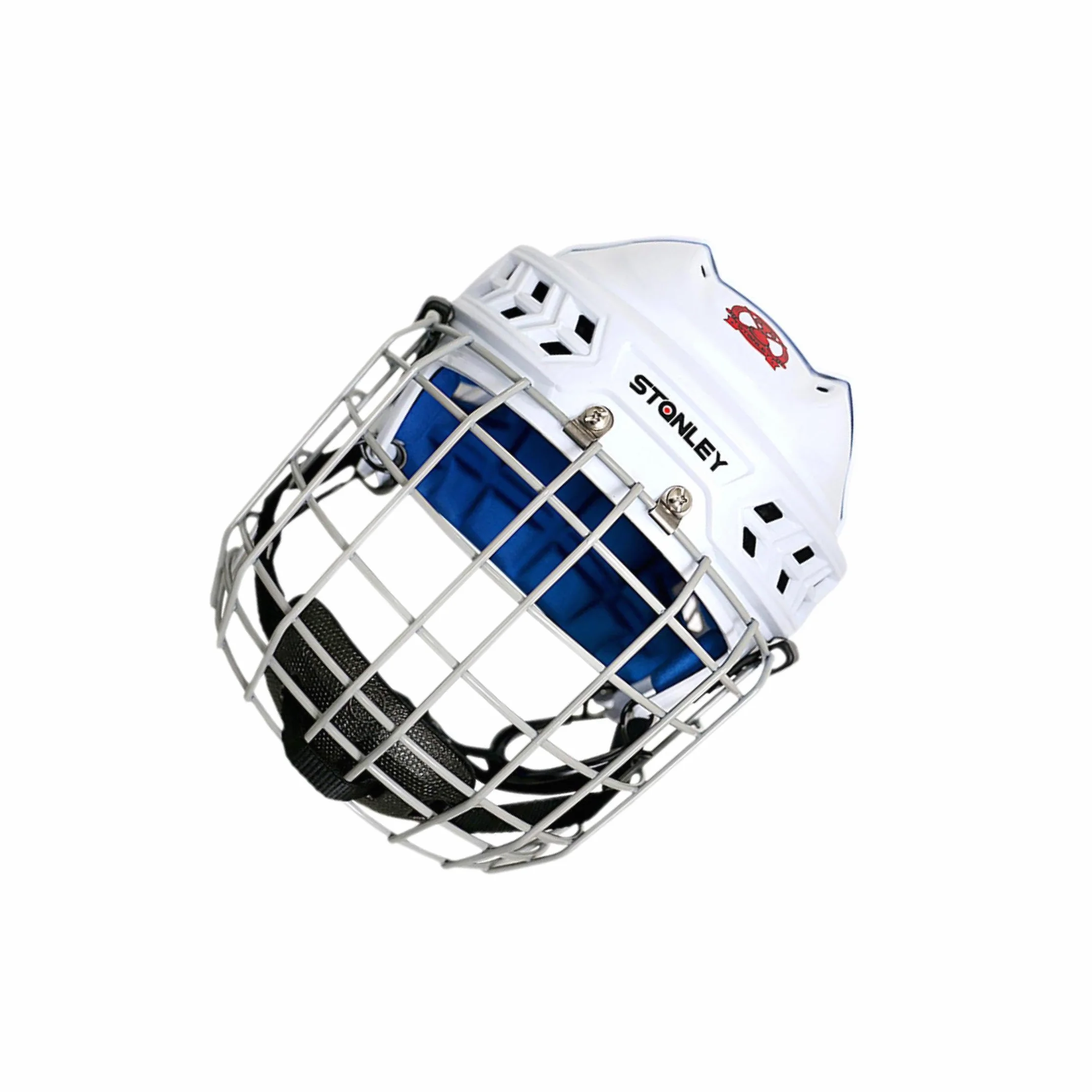 Casque de Hockey sur Glace, équipement de Hockey sur Glace, Casque Anti-Impact pour la sécurité personnelle, Ajustement réglable, Confortable et