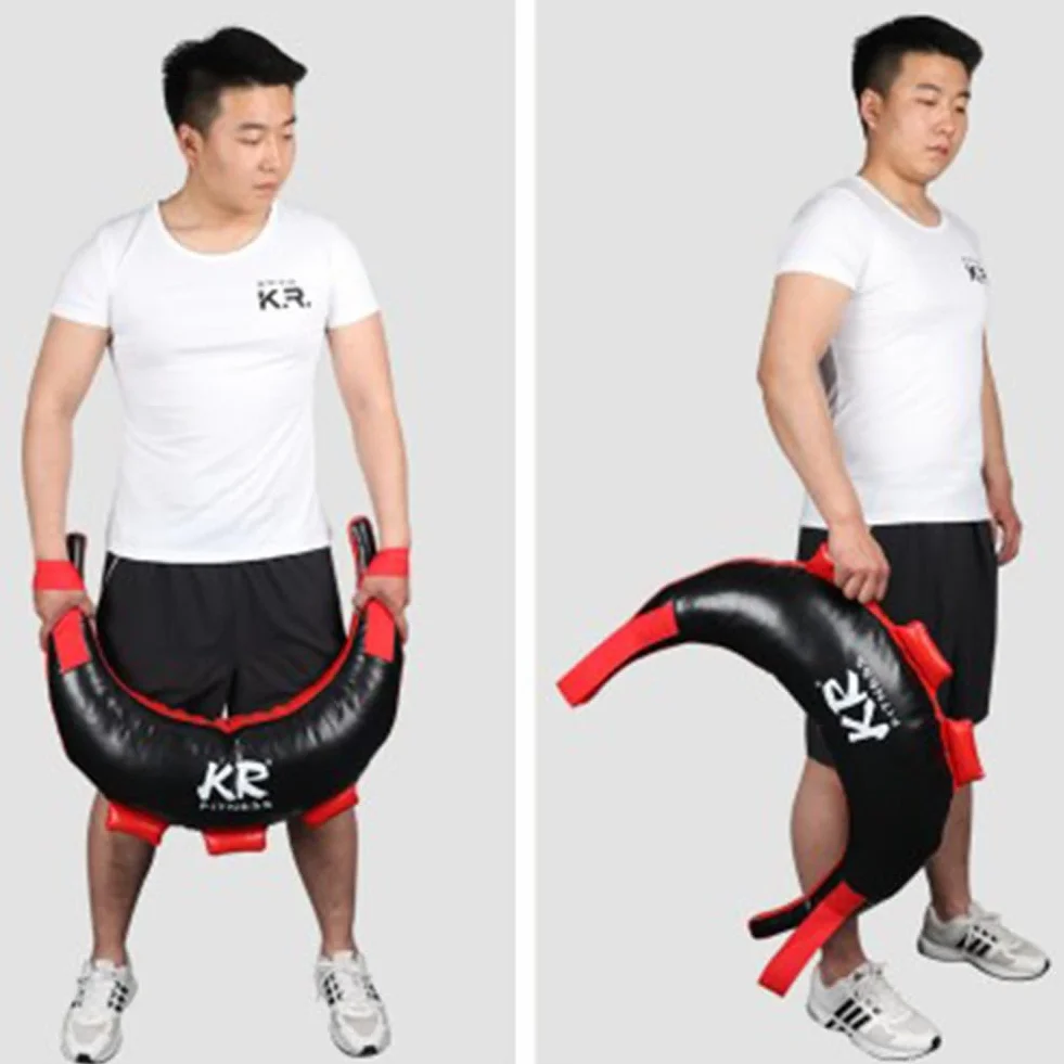 Sac Bulgare en Cuir PU 5-20 kg pour Entraînement Force