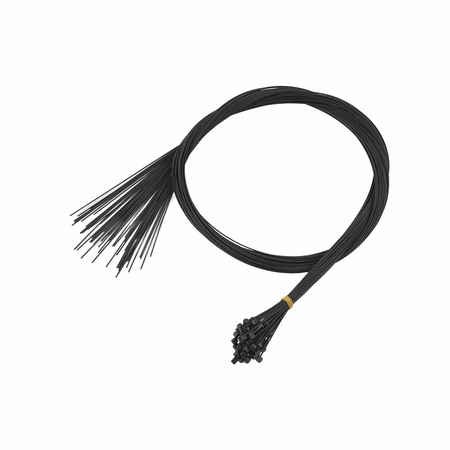 Qqmora 50pcs Ensemble de Câbles de Frein et de Dérailleur Enduits pour Vélos de Montagne et de Route, PTFE de Haute qualité, Longueur 1700mm