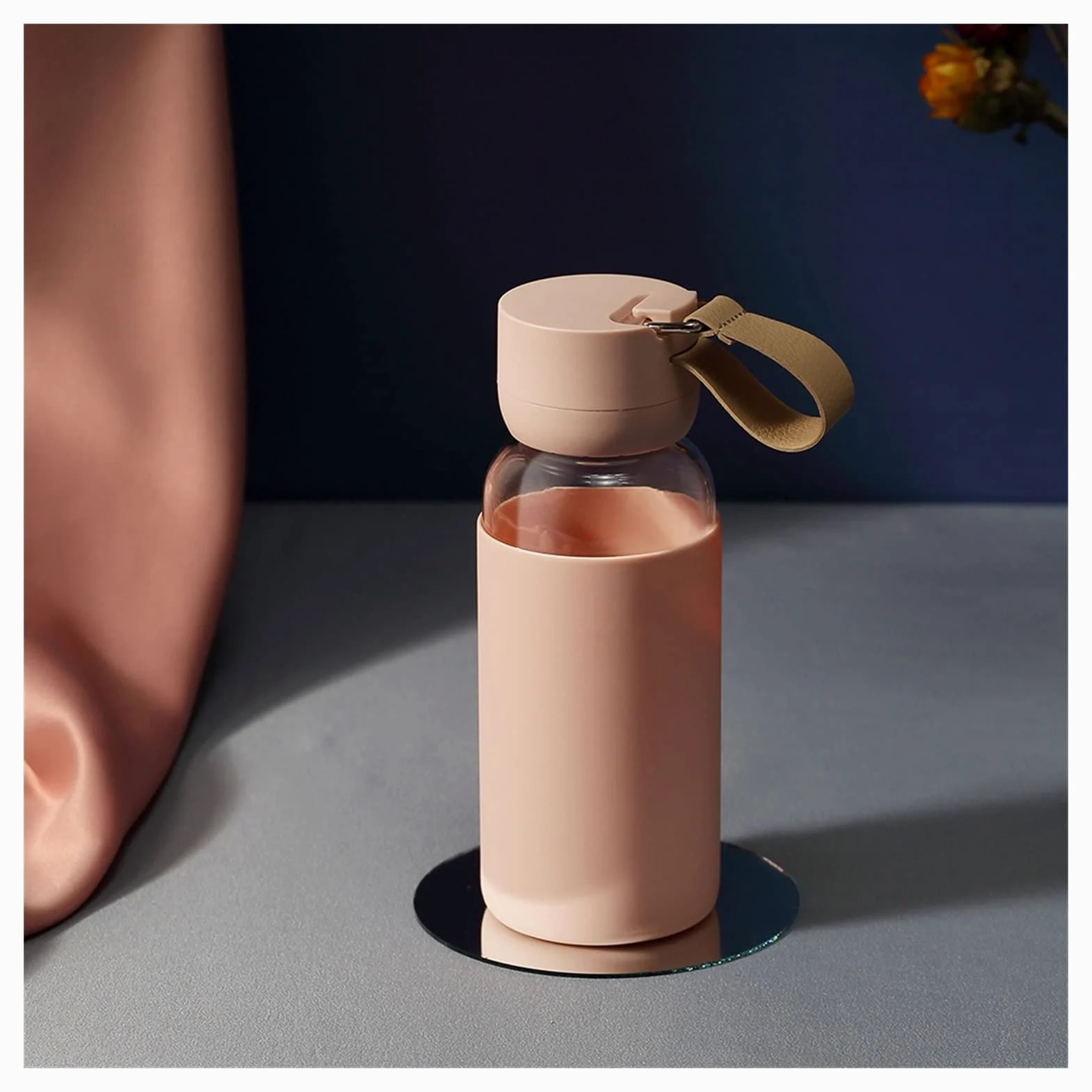 Jolies Bouteilles en Verre colorées, Tasses à café, gourdes en Cristal, Bouteilles à thé