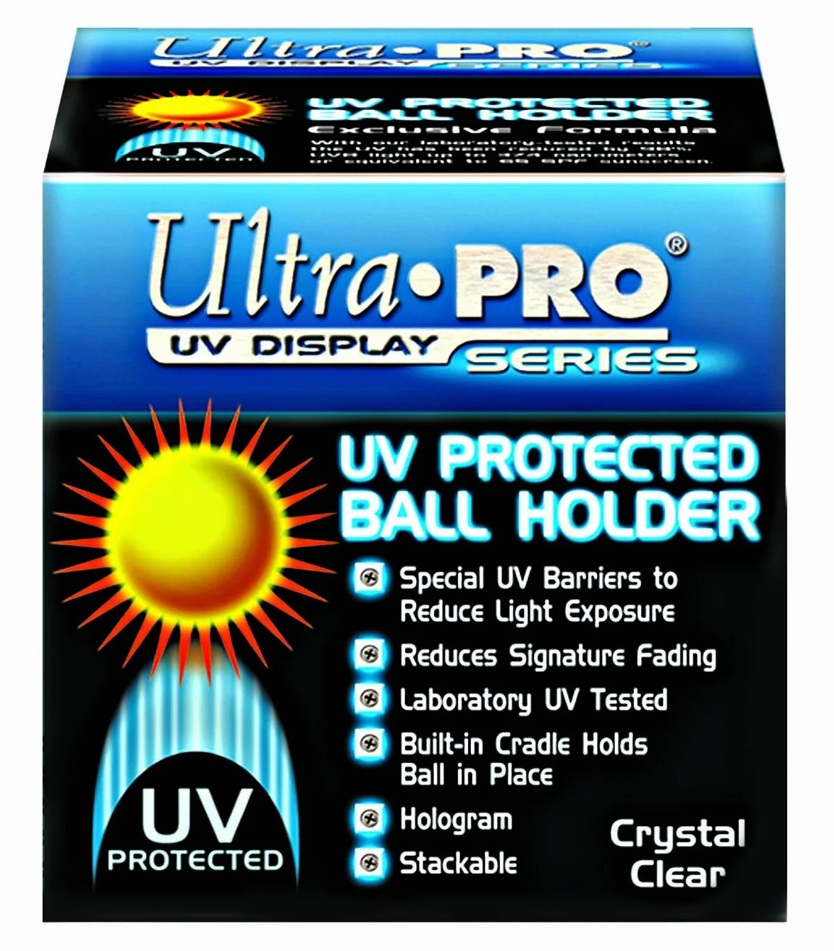 Ultra Pro Support UV carré Transparent Baseball