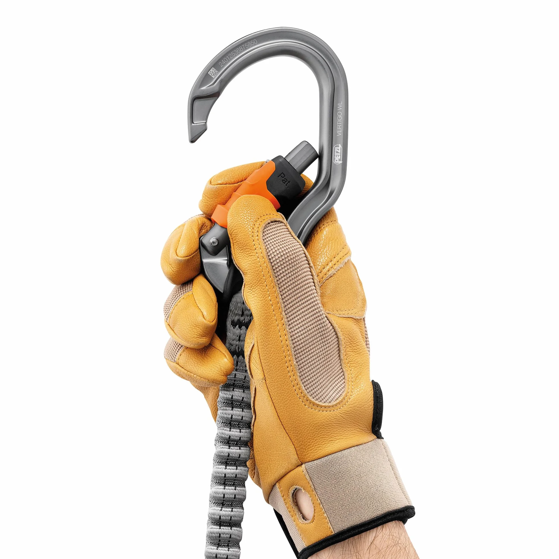 PETZL Longe de Via Ferrata Scorpio Vertigo 40-120 kg Orange 365 g
