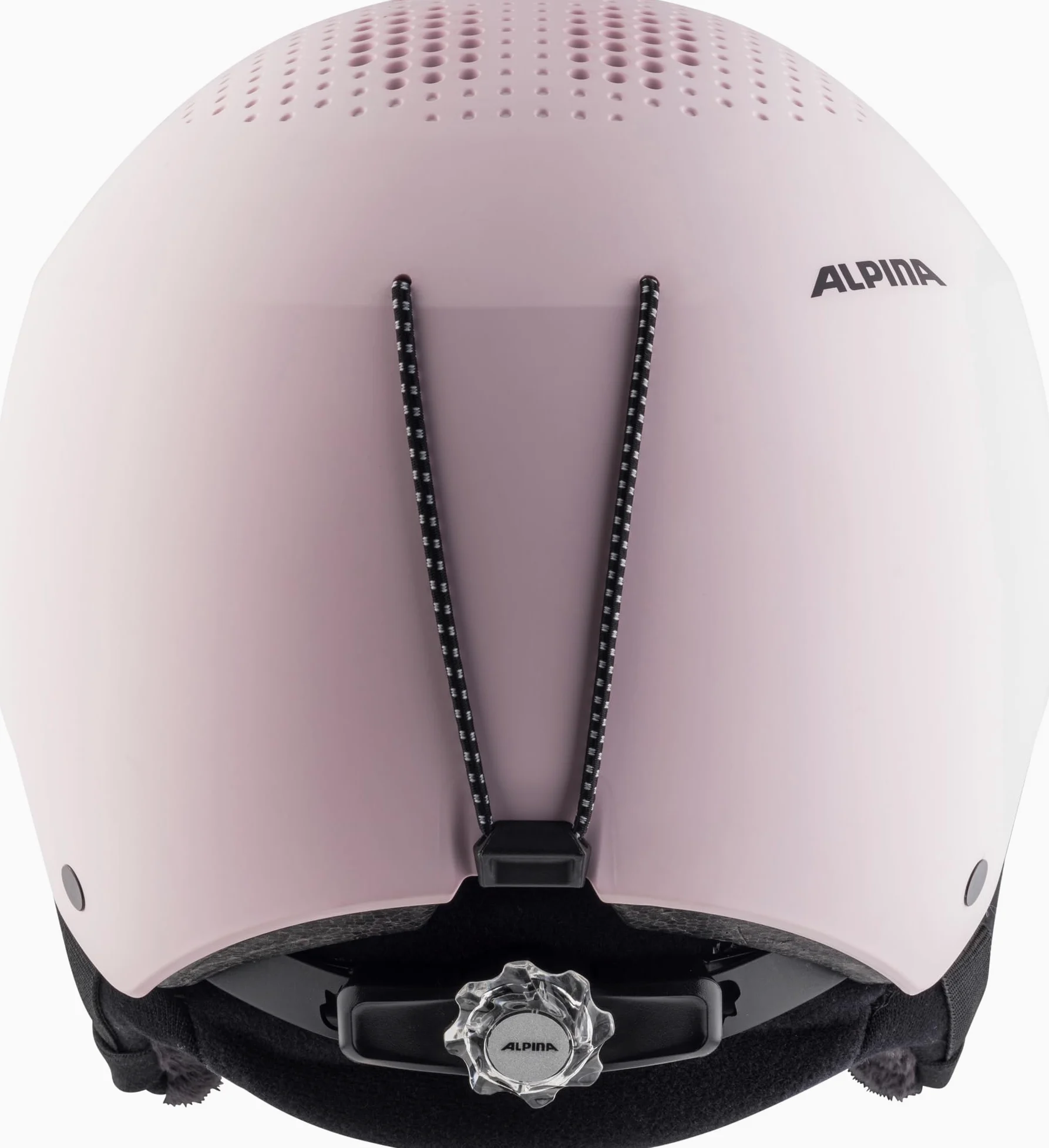 Alpina Arber - Casque de Ski léger et de Haute qualité pour Adultes, avec Coussinets d’Oreilles Amovibles, Absorption optimale des Chocs, Rose Matt, M (54-58)
