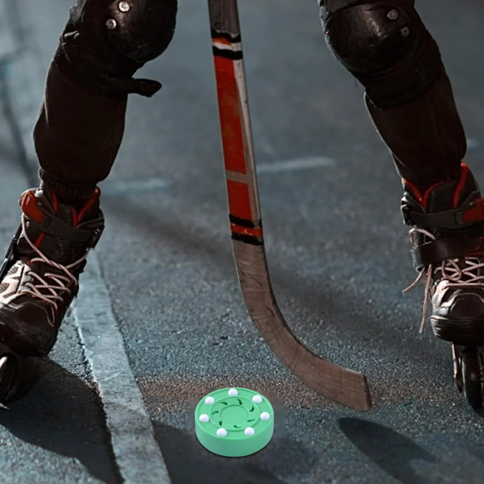 Rondelle de Hockey intérieure en Mousse, Équipement d'entraînement Sportif Multifonctionnel
