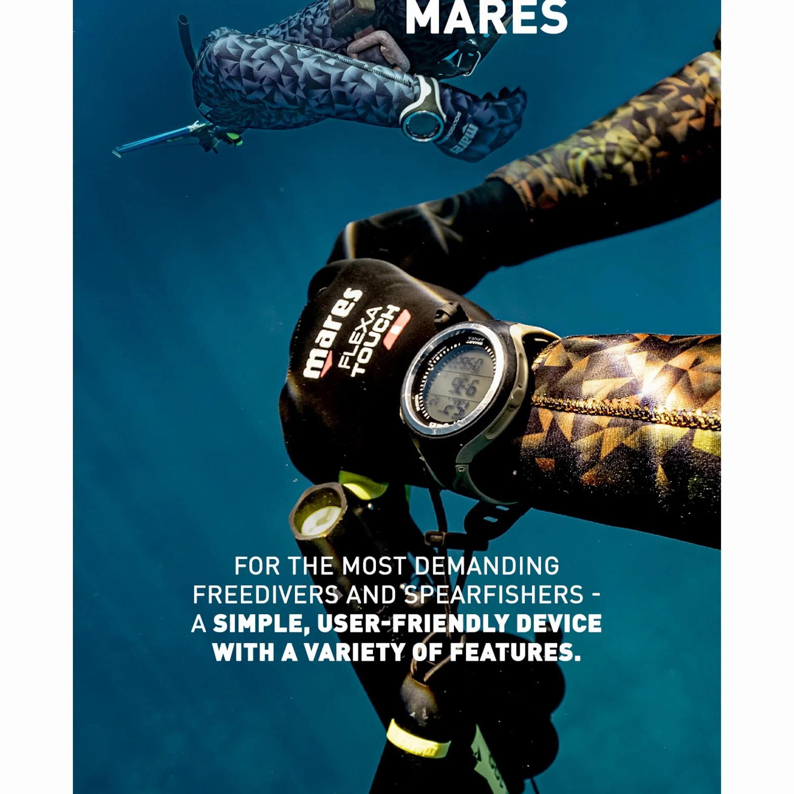 Mares Ordinateur de Poignet pour Apnée Adulte