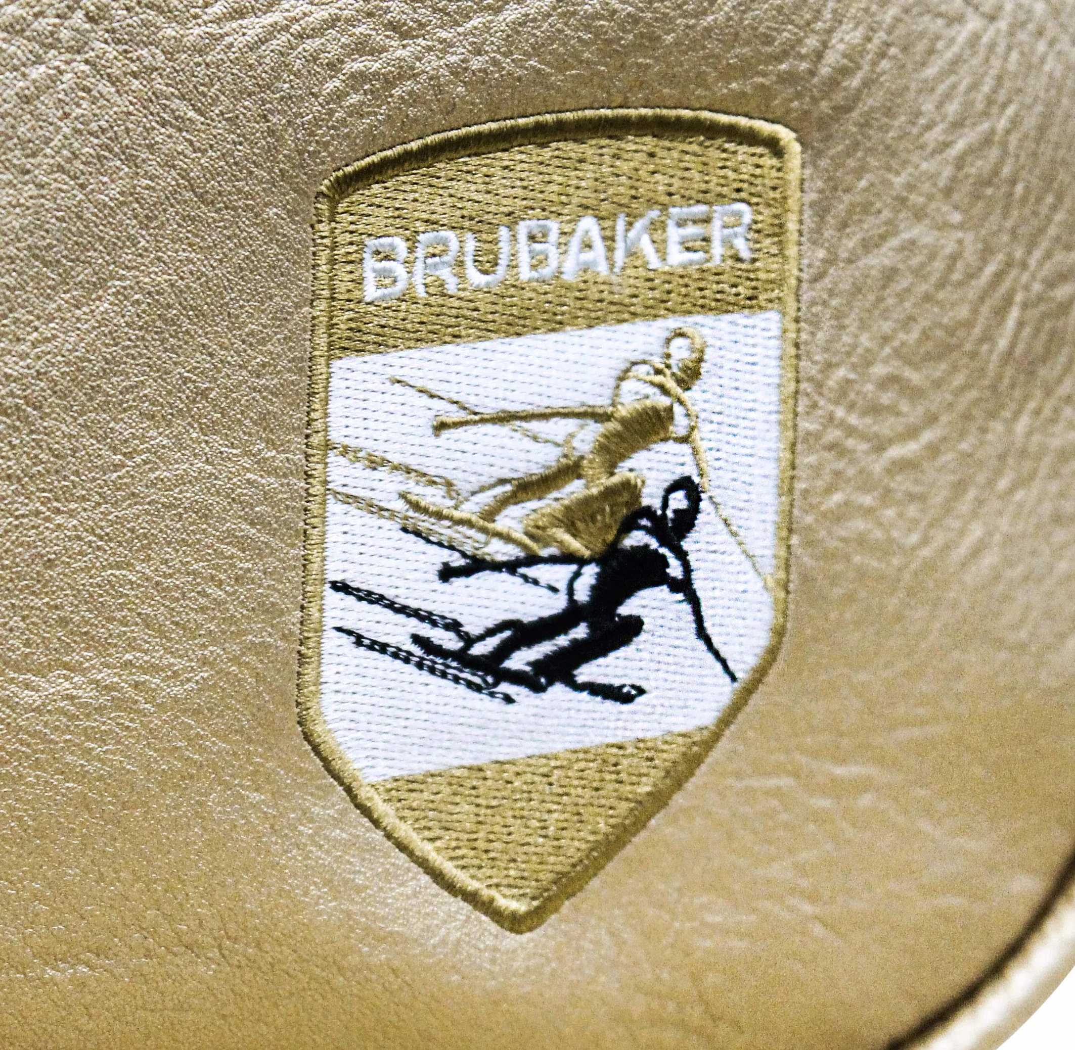 BRUBAKER - Set de Ski 'Saint-Moritz' - Sac à Chaussures de Ski & Housse à Skis - pour 1 Paire de Skis, bâtons, Bottes & Casque - 170 cm - Blanc/Doré