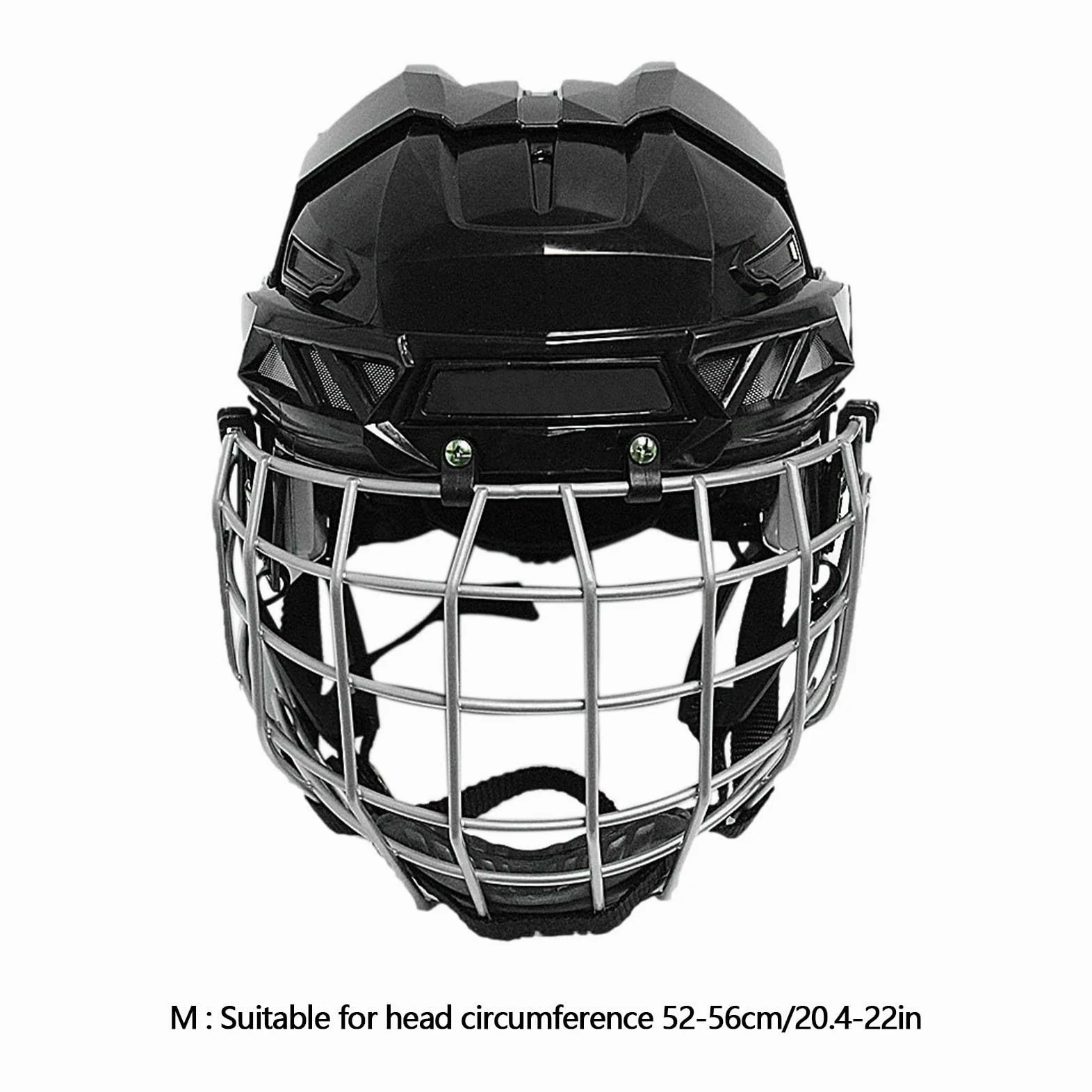 Casques de hockey pour homme | Masque facial de hockey | Casques de hockey sur glace robustes et sûrs combinés avec cage, équipement de protection pour hockey sur glace