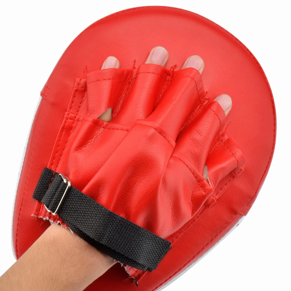 Queta Bouclier Courbe Pattes d'Ours Boxe Cuir Entraînement Sport Combat Boxe Taekwondo Muay Thai Sanda