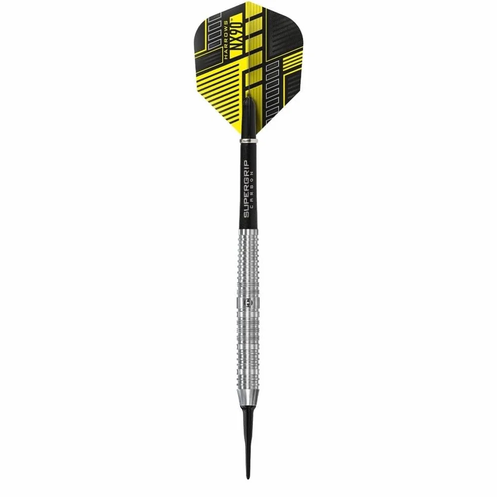 Harrows Lot de 3 fléchettes NX90 Professionnelles 90% tungstène 18g 20g Pointe Souple