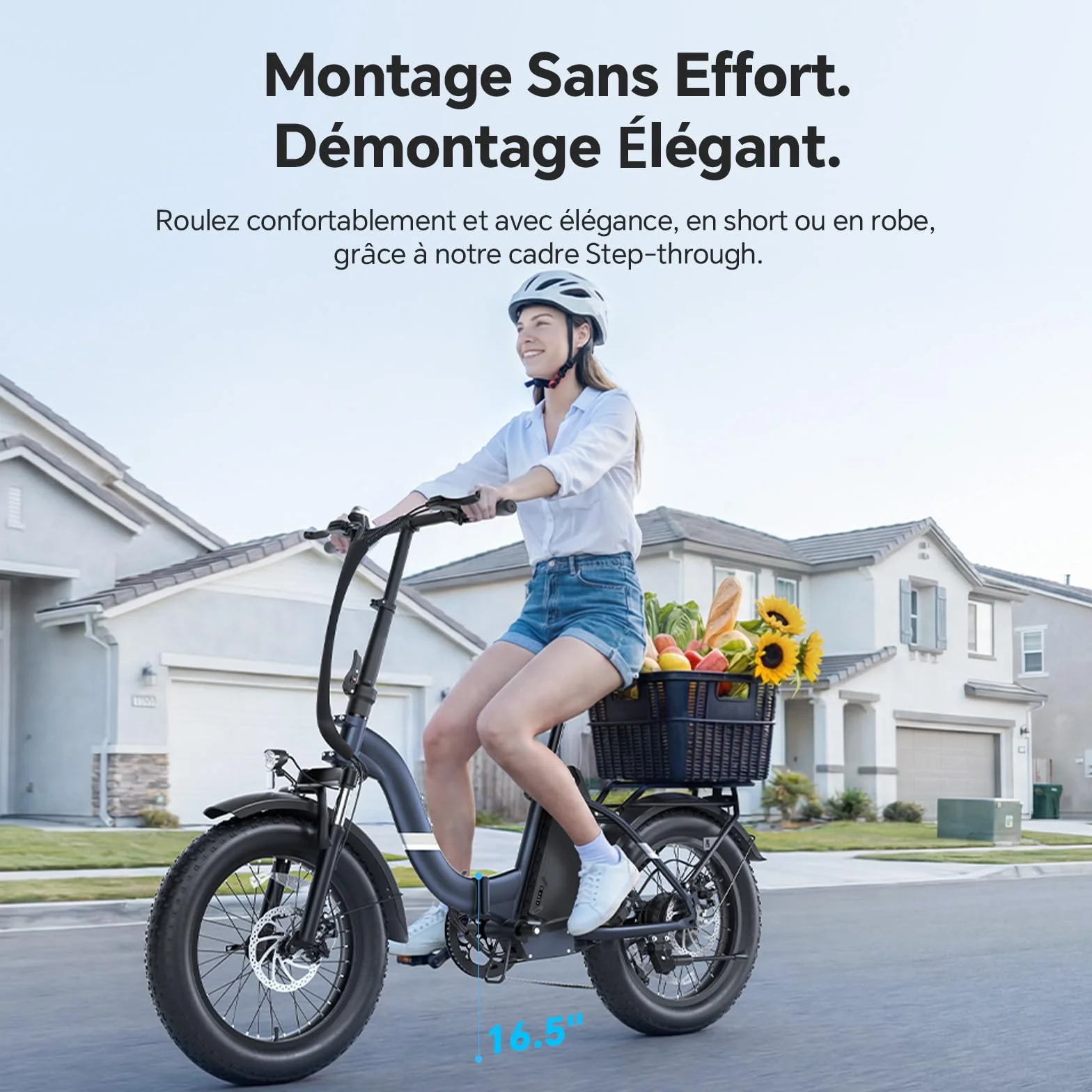 Touroll S2 Pro Vélo Électrique Pliable Tout-Terrain 20"×4.0" Fat Tire 150KM Autonomie Batterie 720Wh Amovible Moteur 250W 7 Vitesses E-Bike Urbain