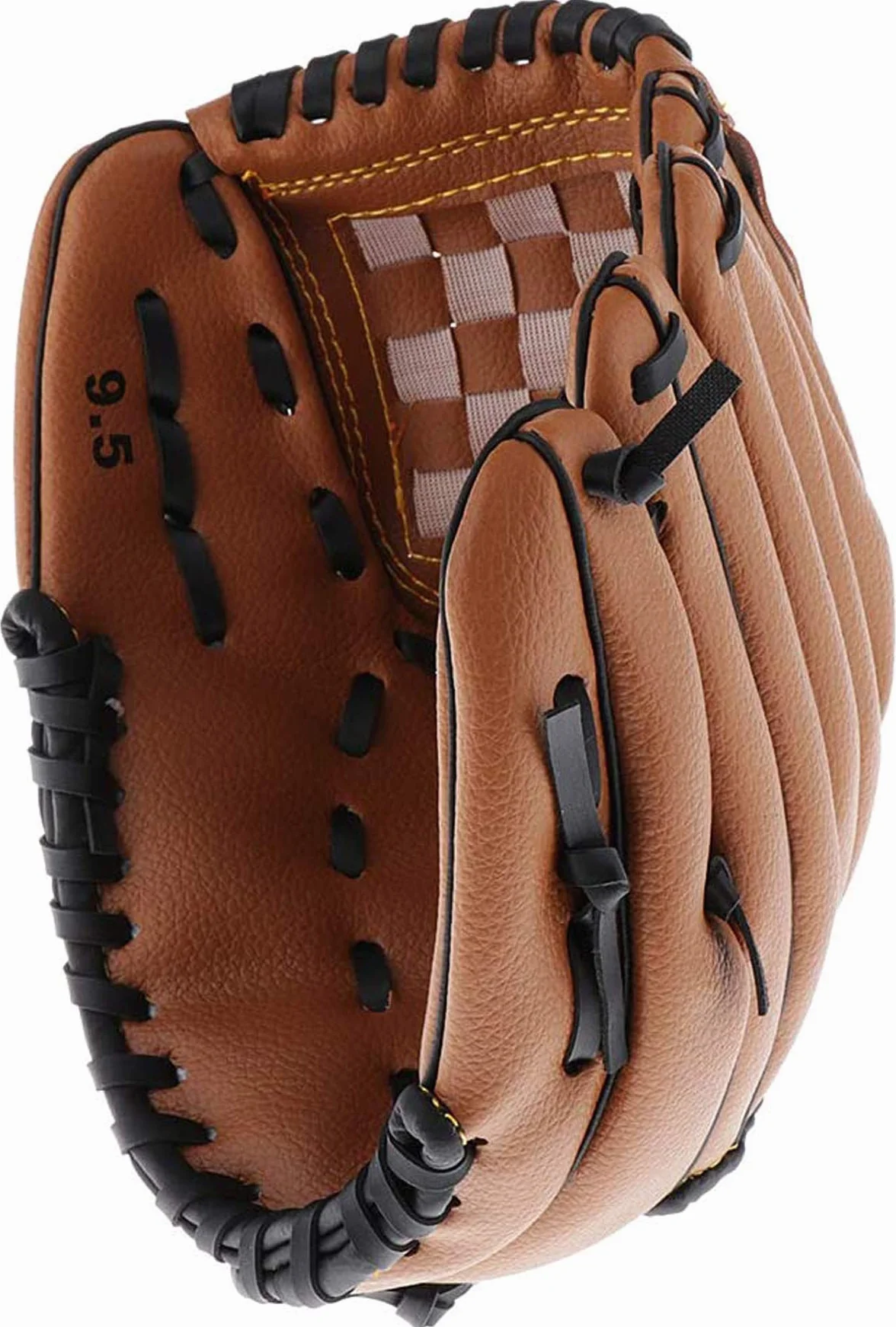 Acidea Gant de Baseball 11,5 Pouces Cuir Durable Marron