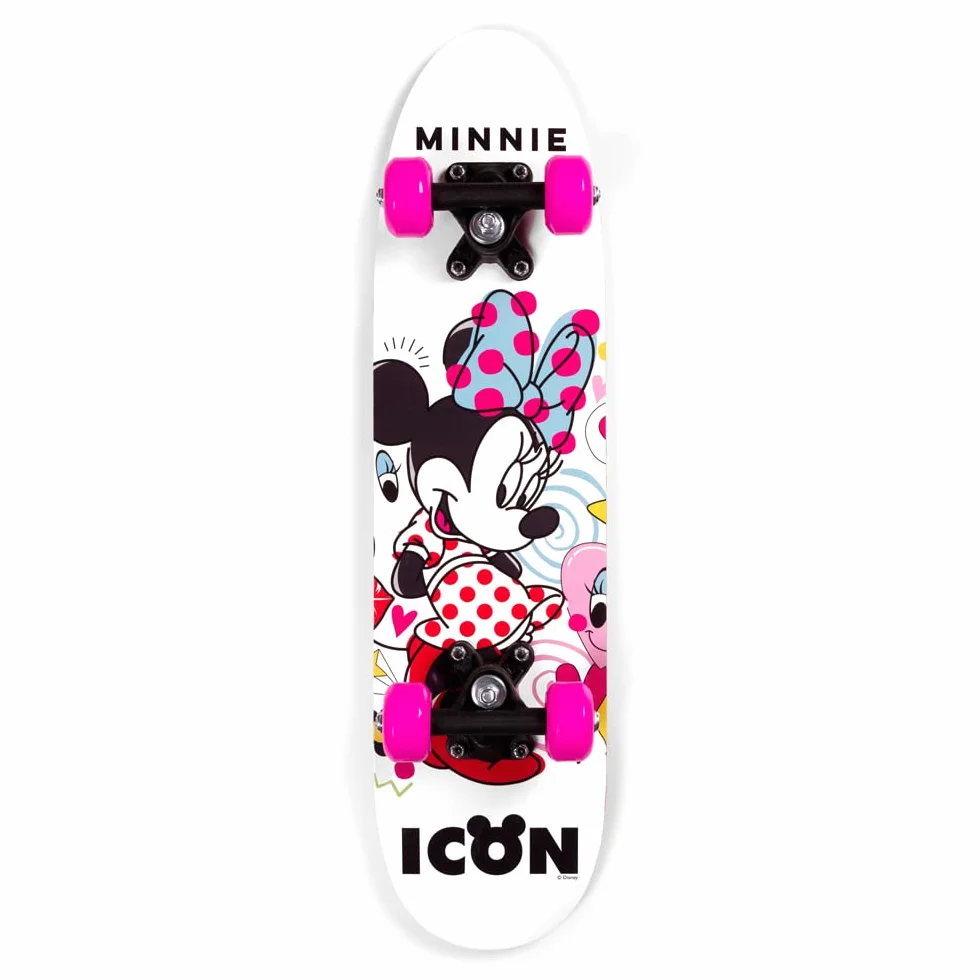 Seven Polska Skateboard Minnie Mouse 61 x 15 x 8/10 cm Multicolore