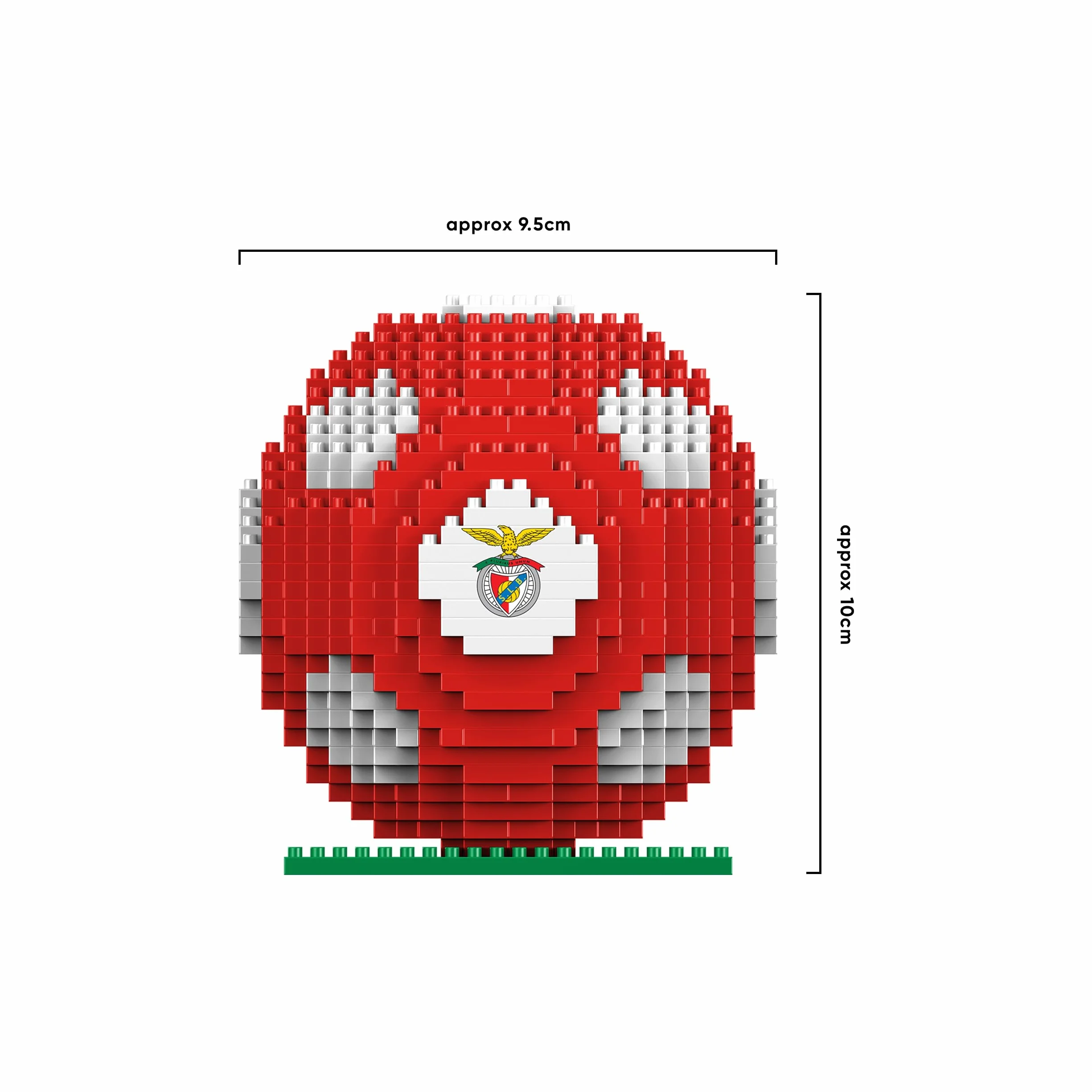 S.L. Benfica FOCO BRXLZ Jouet de Construction Football 3D