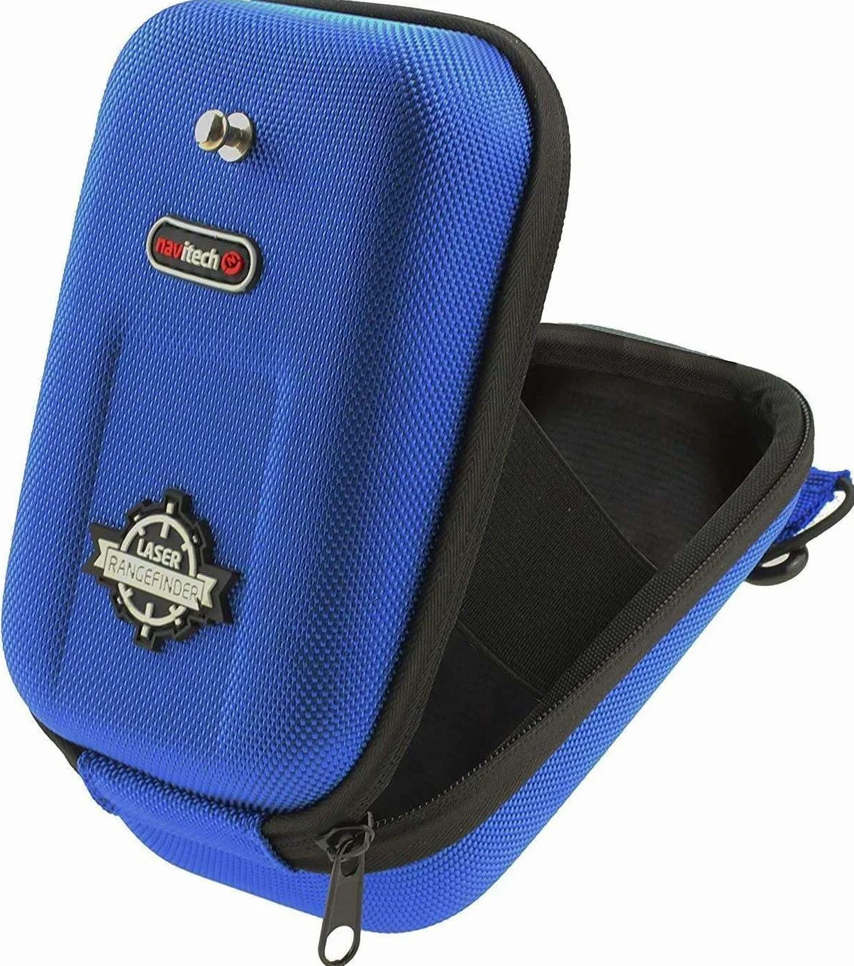 Navitech Etui Rigide Bleu Télémètre EVA/Housse - Compatible avec Le MiLESEEY Golf Rangefinder