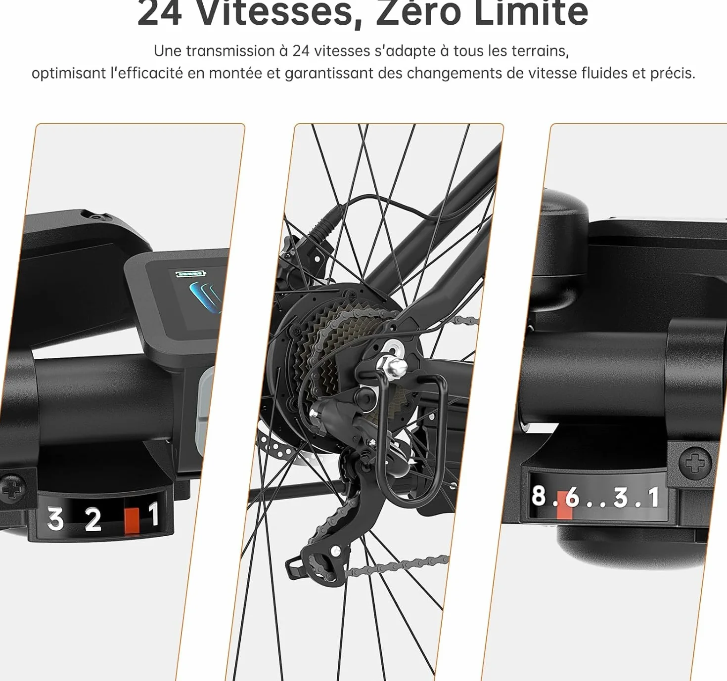 Xtremer 2/Xtremer 3 Vélo Électrique 27.5" 29" VTT Moteur 250W Autonomie 120KM Frein à Disque Hydraulique