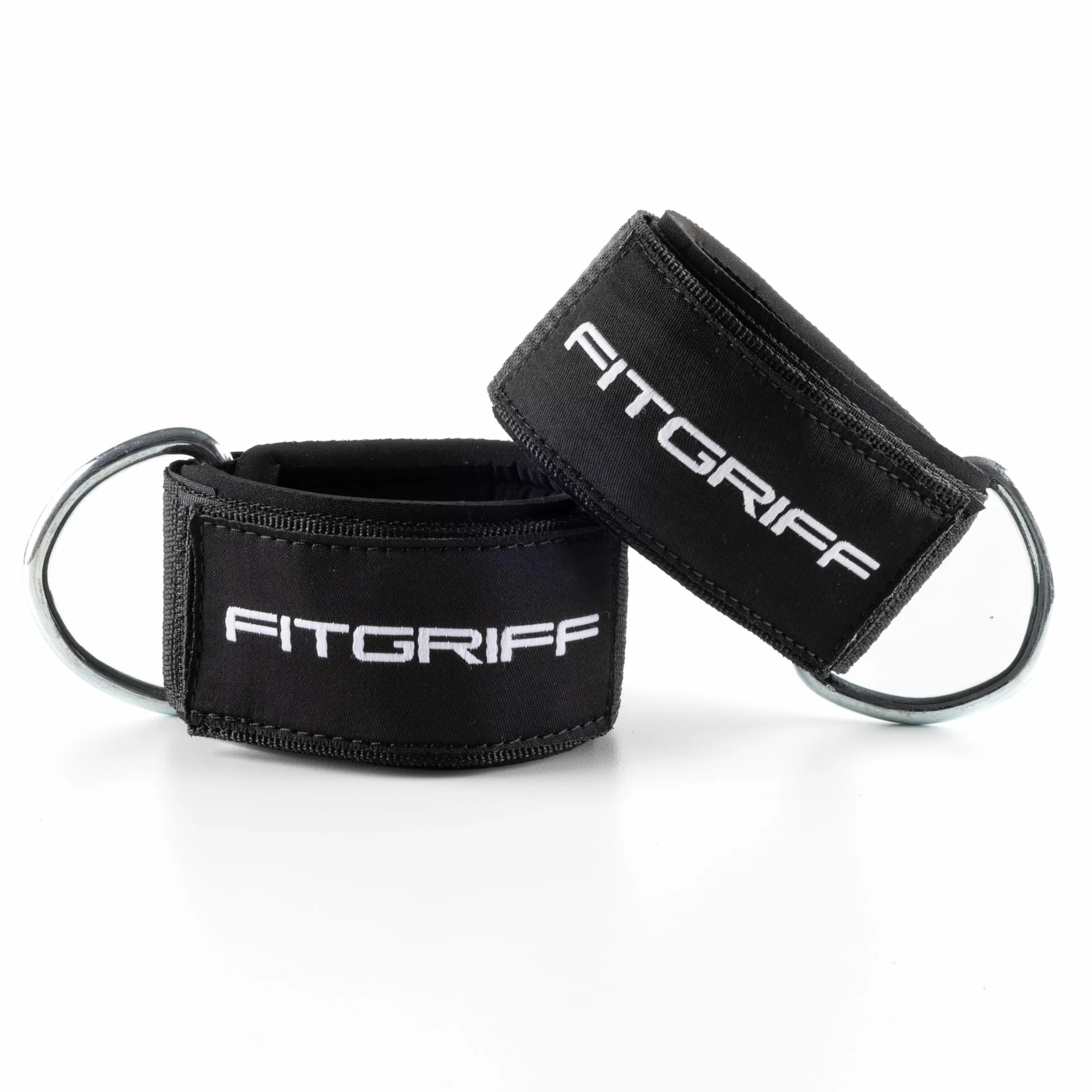 Fitgriff® Sangle Cheville Musculation Poulie V2 Rembourré - Ankle Straps pour Kickback Entraînement des Fessiers