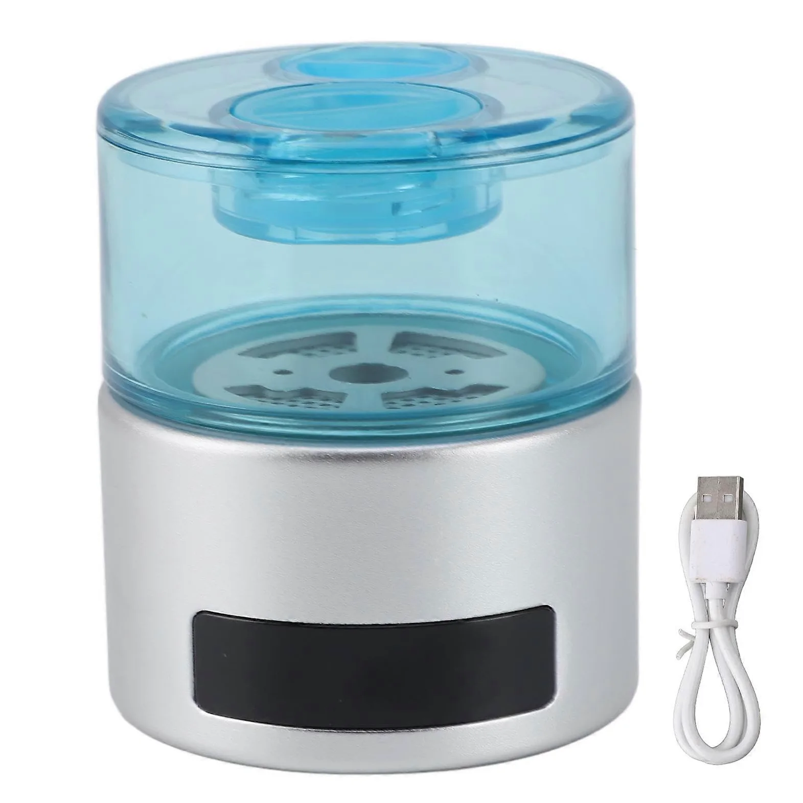 Bouteille d'eau à hydrogène 6001600ppb rechargeable par USB, étanche, générateur d'eau portable 50 ml pour la maison, argent