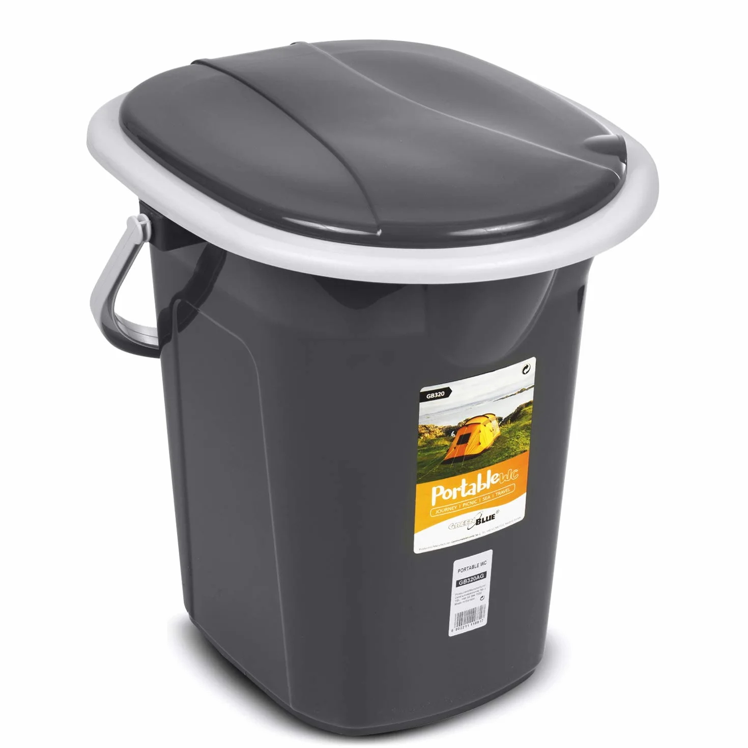 Green Blue GB320 Toilette Touristique 19L Mobile Camping