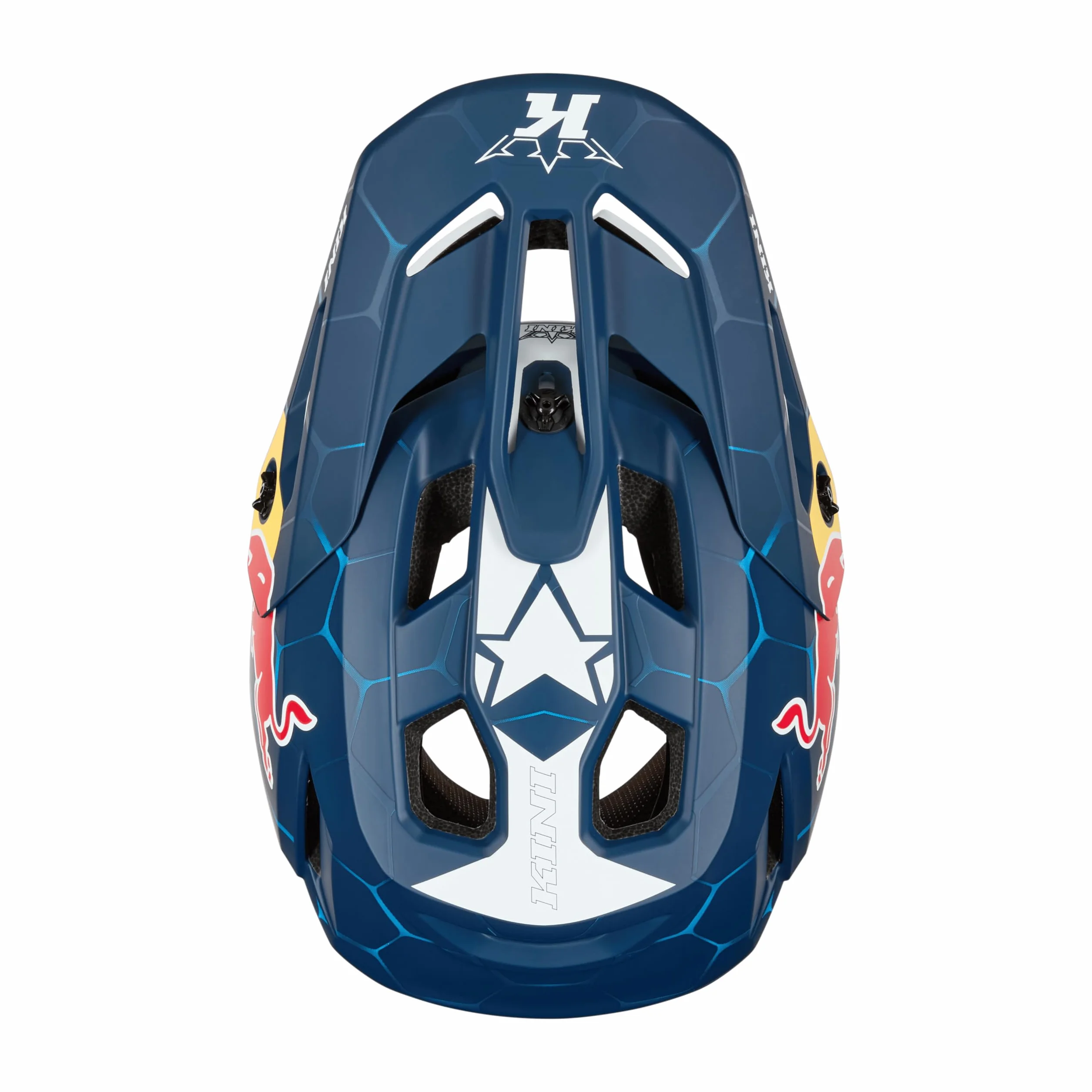EC Kini Red Bull 1.0 Casque de VTT bleu et blanc taille L 59/60 cm
