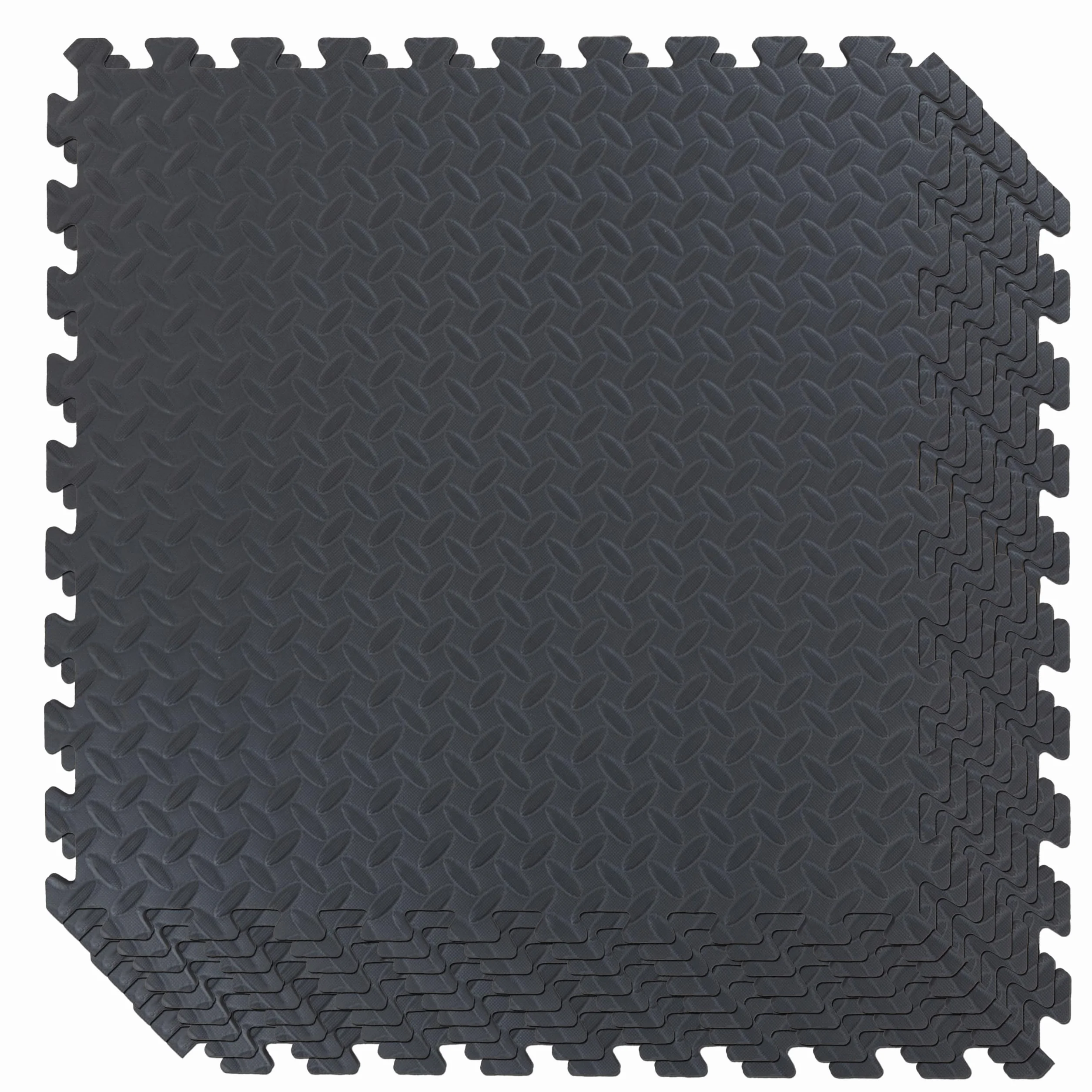 Tapis de sport Puzzle EVA 63x63x1 cm Protection Sol Garage Fitness