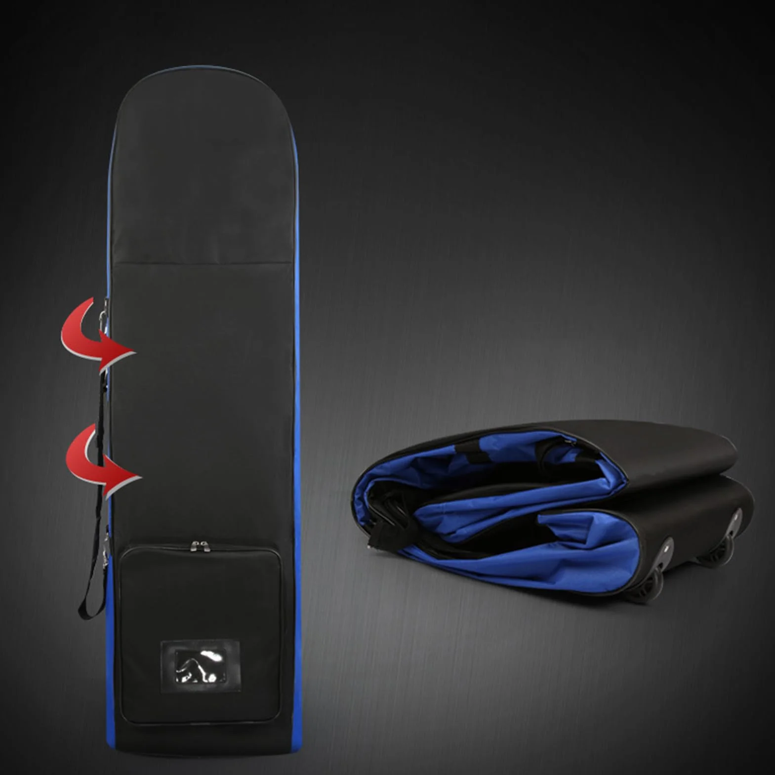 Sac de Voyage de Golf avec Roulettes, Housse de Protection étanche Pliable