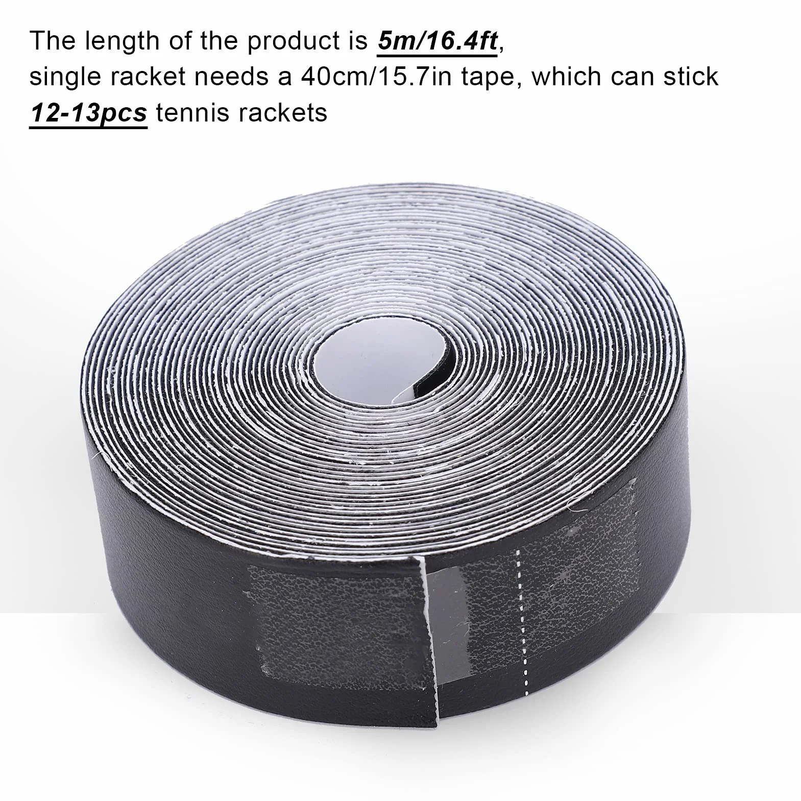 OUKENS Bande Anti-Rayures Tête Raquette Tennis Protection PU Cadre