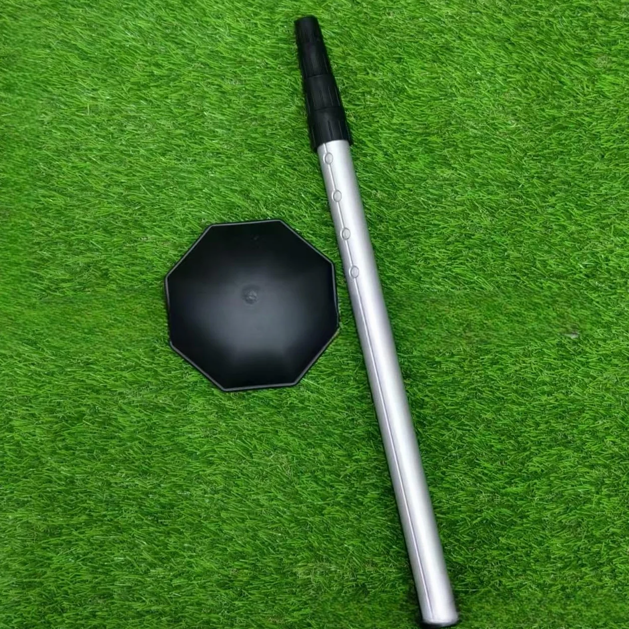 Canne de support réglable pour sac de golf à 4 sections de 50,8 à 132,1 cm pour protection de club de golf en alliage d'aluminium durable TP16