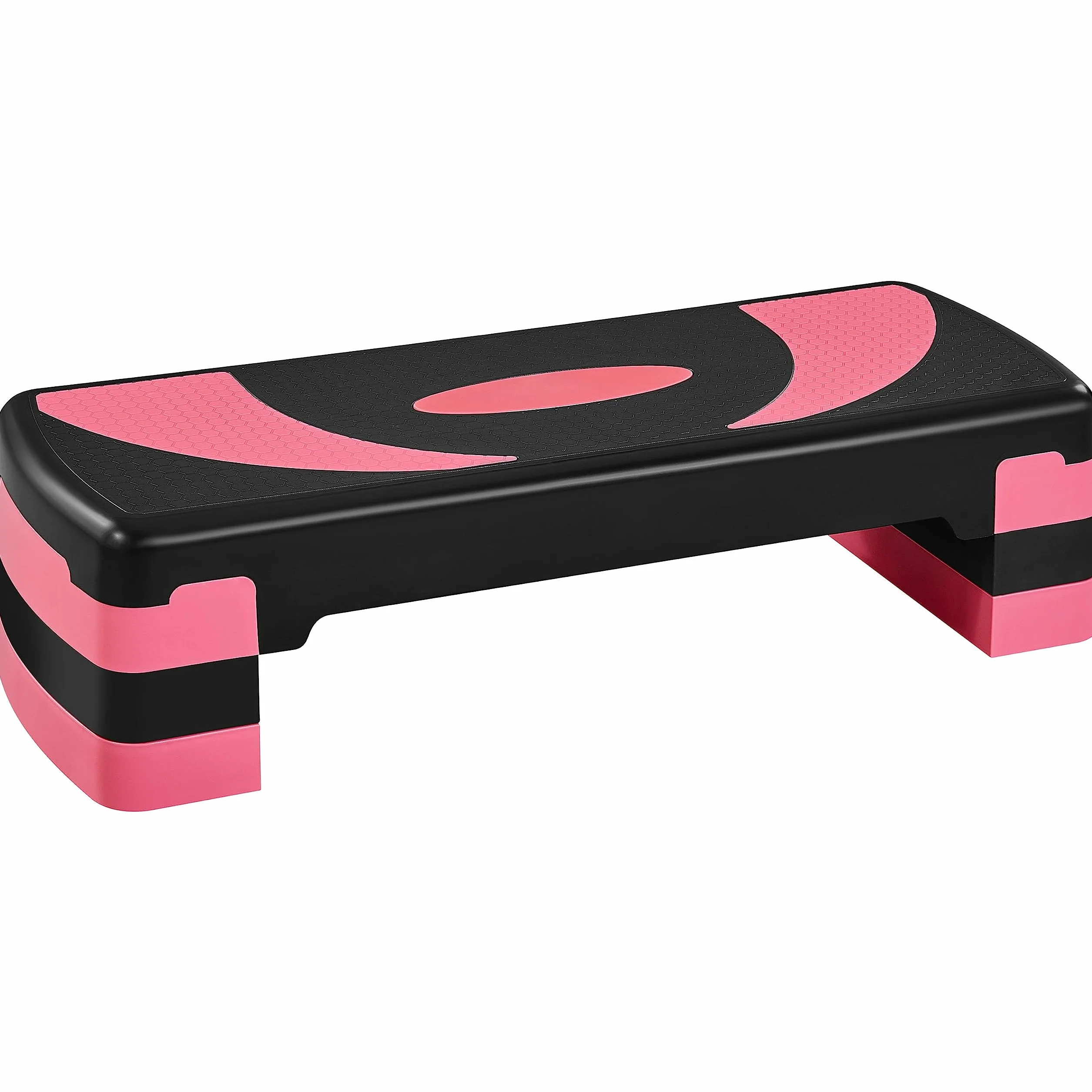 Yaheetech Stepper Aerobic Step Fitness Hauteur Ajustable 10,5/15/20 cm Antidérapant Maison Salle de Gym