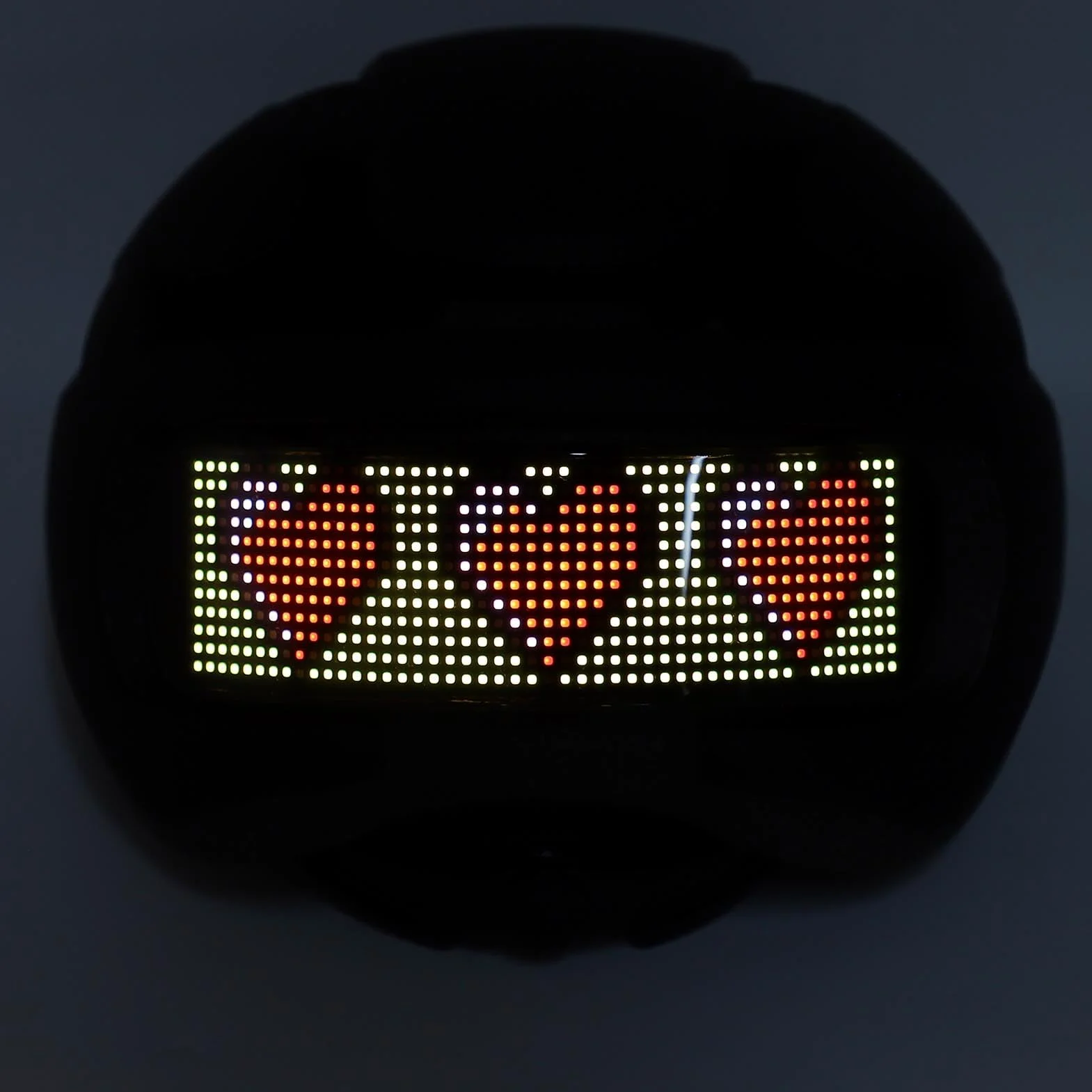 Casque Vélo Intelligent avec écran LED, Contrôle par Application | Conception multifonctionnelle, Visibilité améliorée, Ajustement confortable, Cadran réglable pour les tours de tête de 58 à