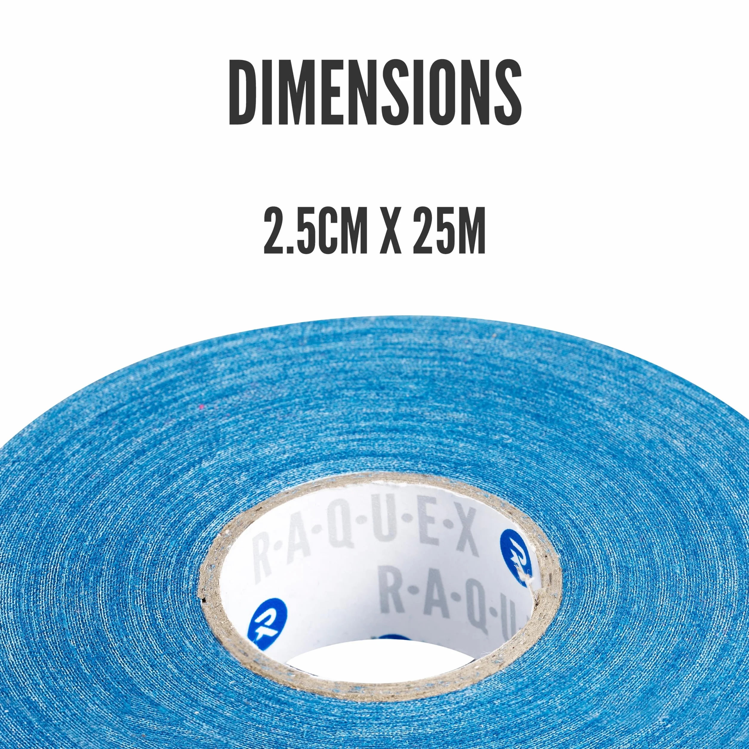 Raquex Bande en Tissu pour Sports Crosse de Hockey Tennis Squash Badminton