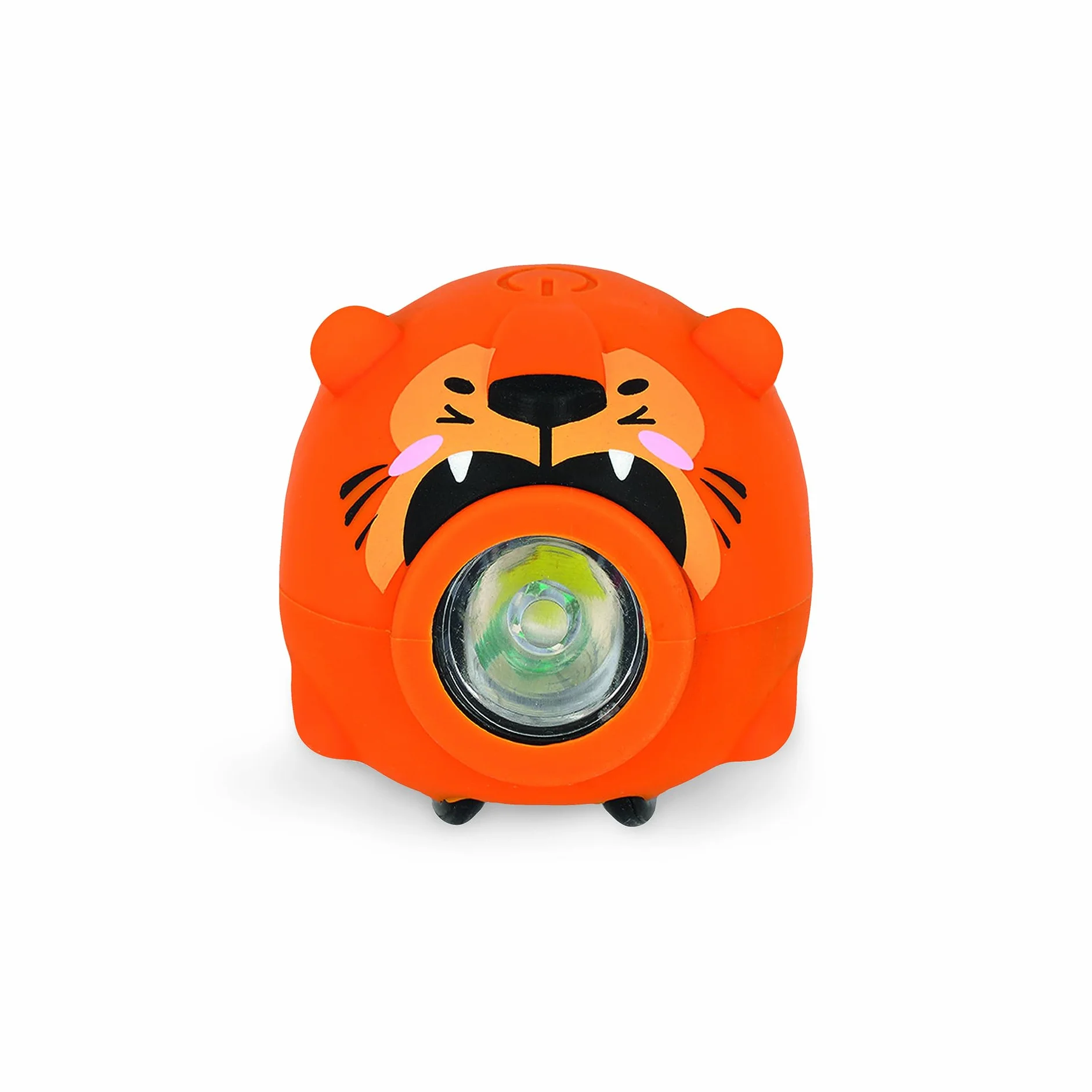 Legami - Feu Avant de vélo avec Cloche, Sangle réglable, 3 Modes Lumineux, 5 Modes sonores, câble de Type C Inclus, Rechargeable, résistant à l'eau