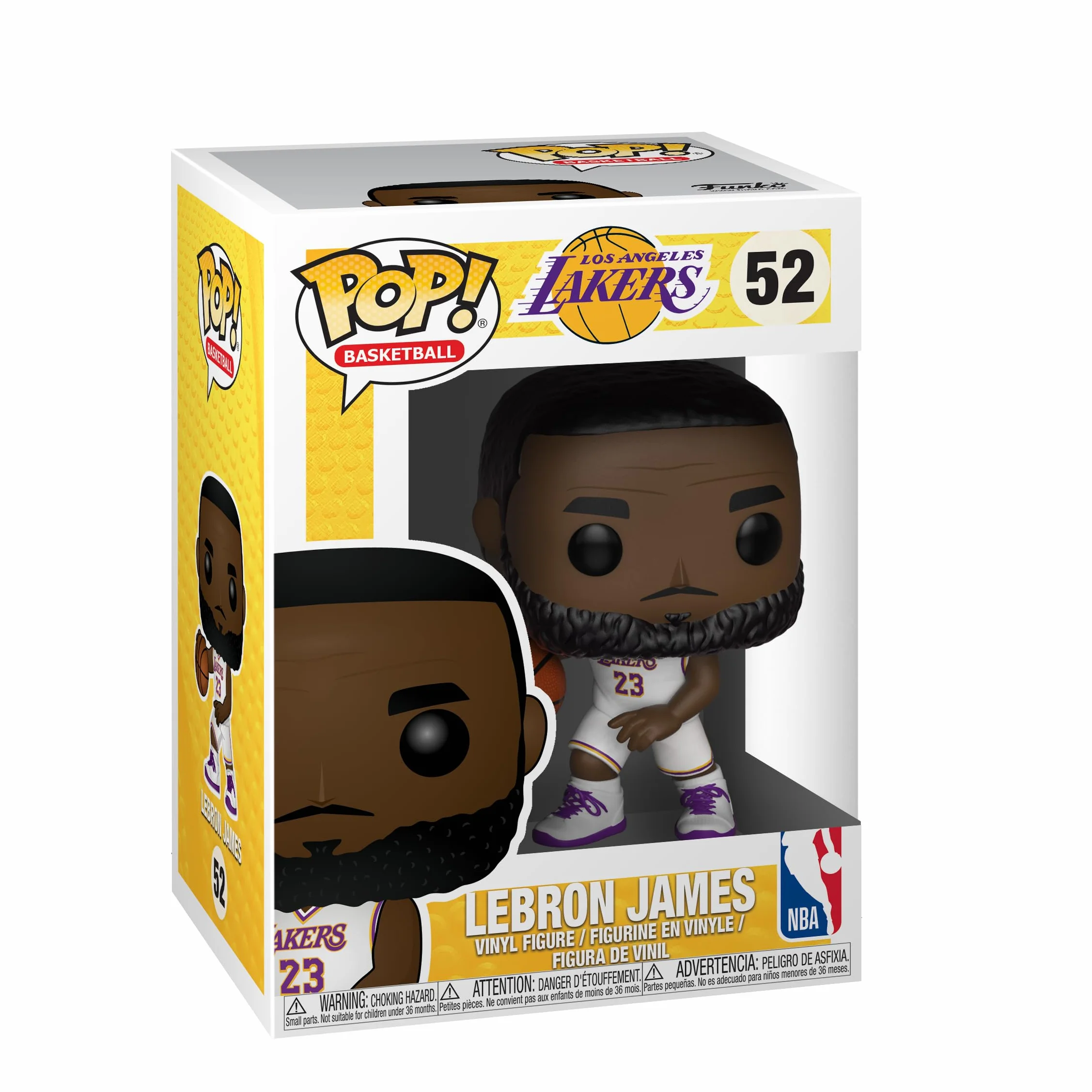 Funko POP! NBA Lebron James Lakers Figurine Vinyle Collectionner Cadeau Officiel