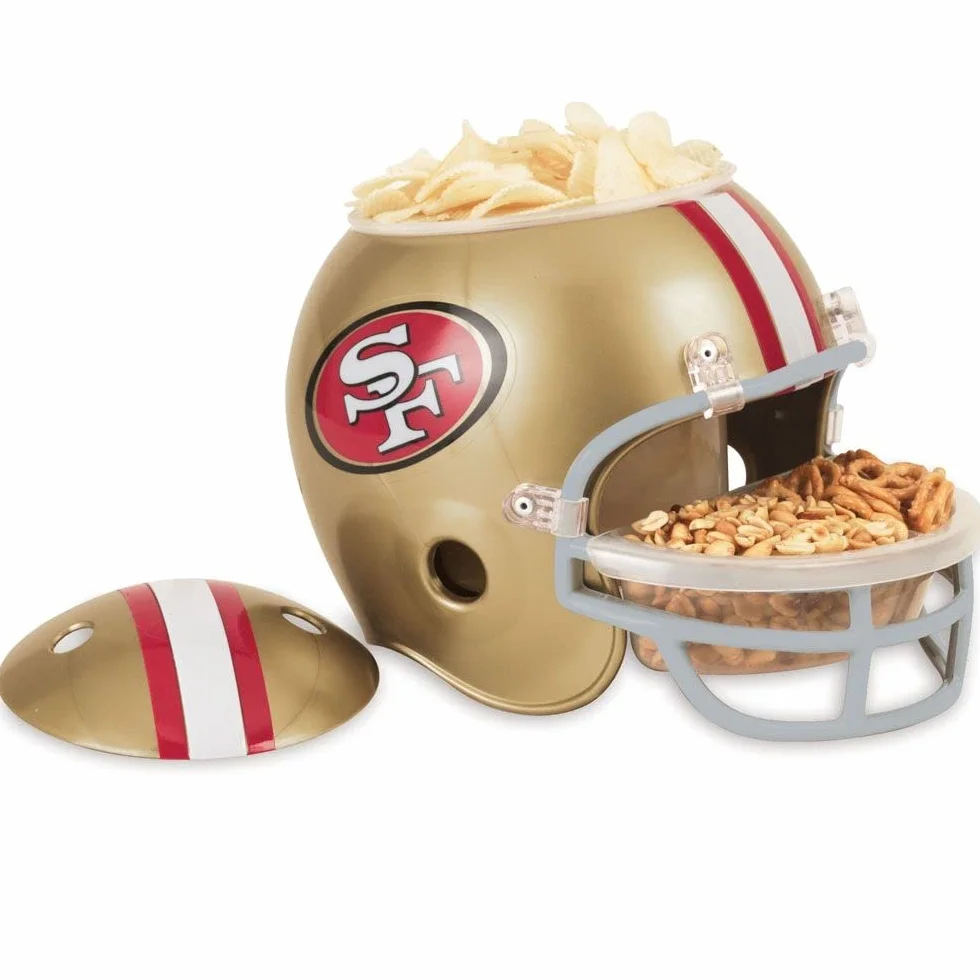 WinCraft Casque NFL avec Coques pour apéritifs et collations
