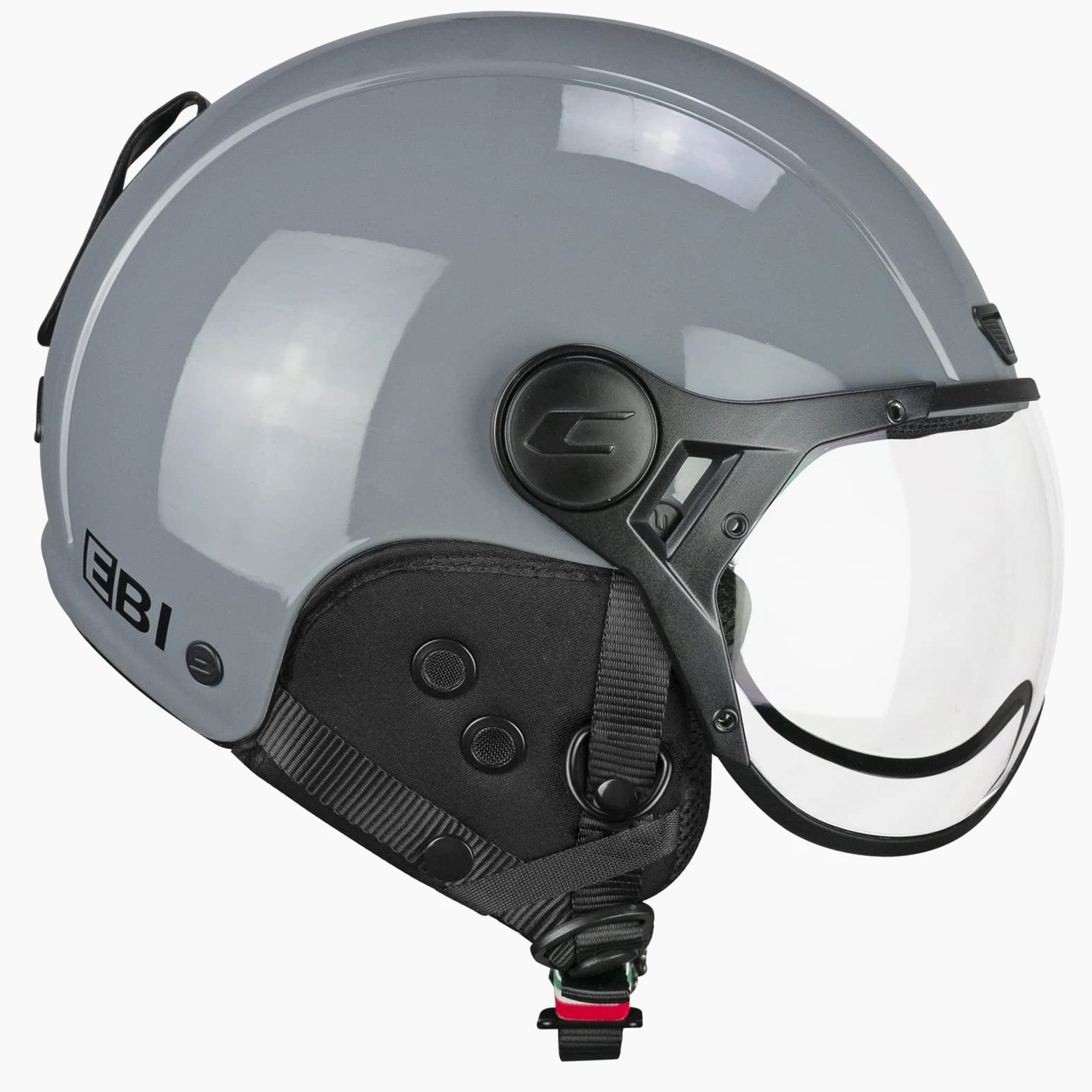 CGM EBI Casque de Ski Unisexe pour Adulte, Gris, S (55-56cm)