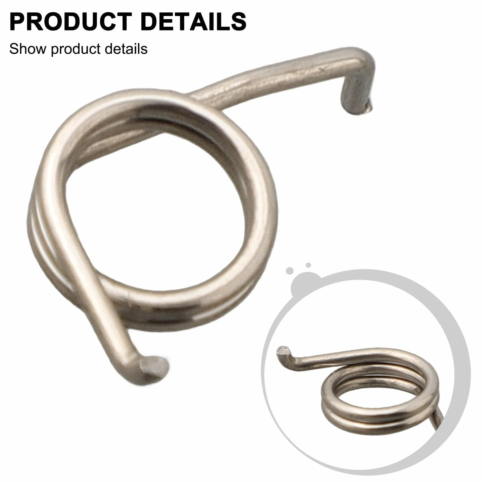 Daiwa Moulinet de pêche 25006000 Series pièce de rechange acier inoxydable ressort rotatif 1000