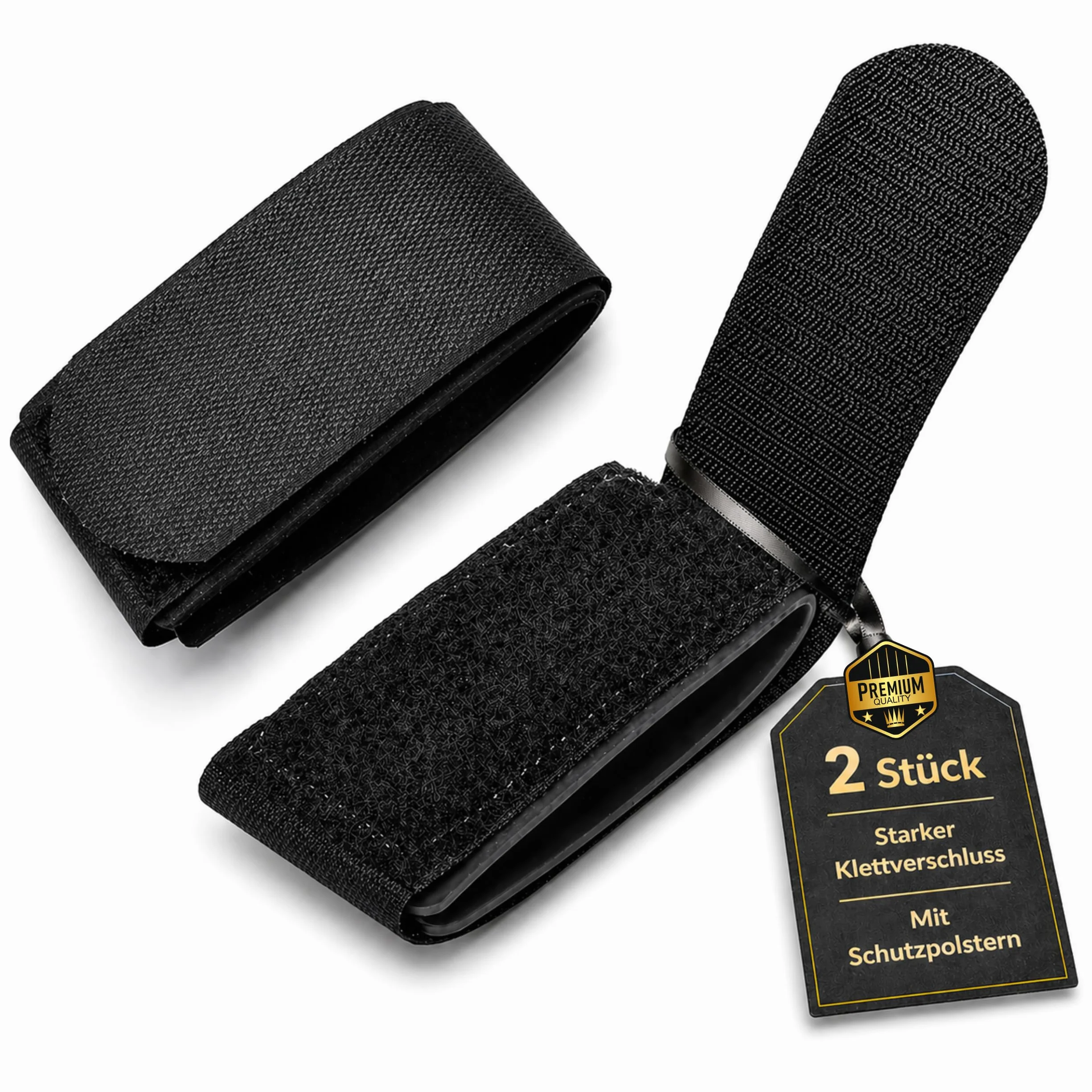 sunmondo 2 bandes de ski Connecteur protecteur noir