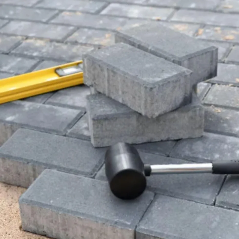 Marteau en caoutchouc pour piquets de tente, maillet extérieur en acier