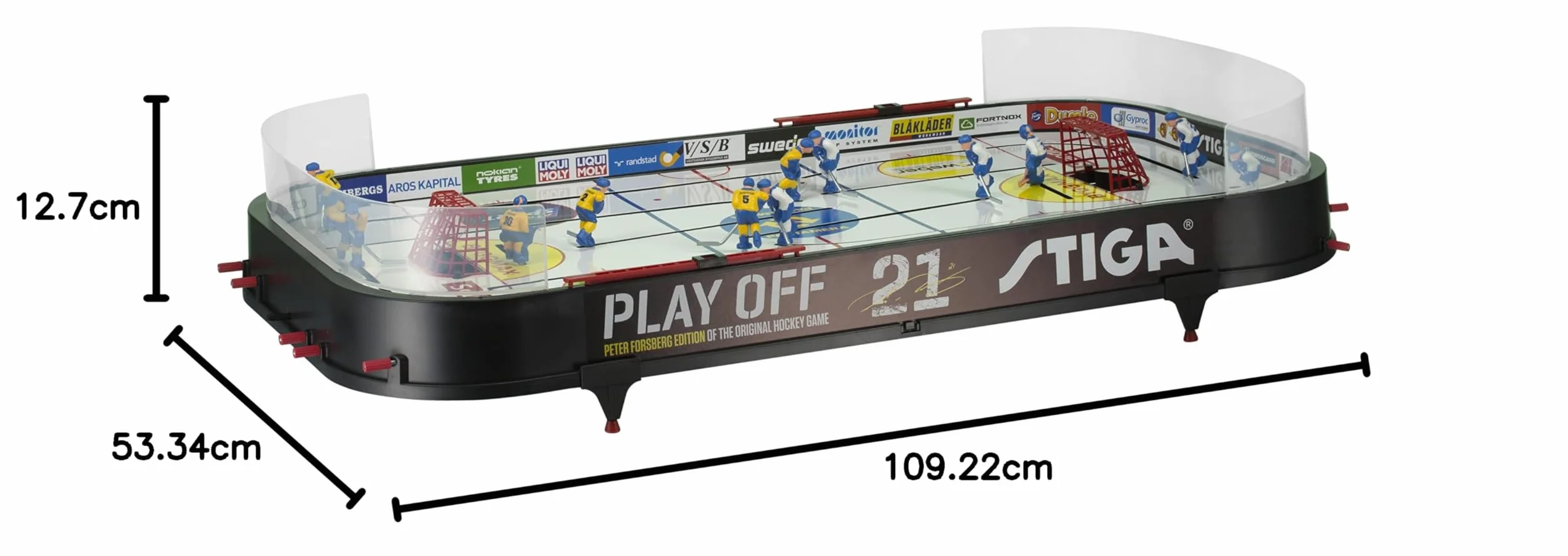 STIGA Play Off 21 Jeu de Hockey sur Table 96 x 50 cm 2 Joueurs