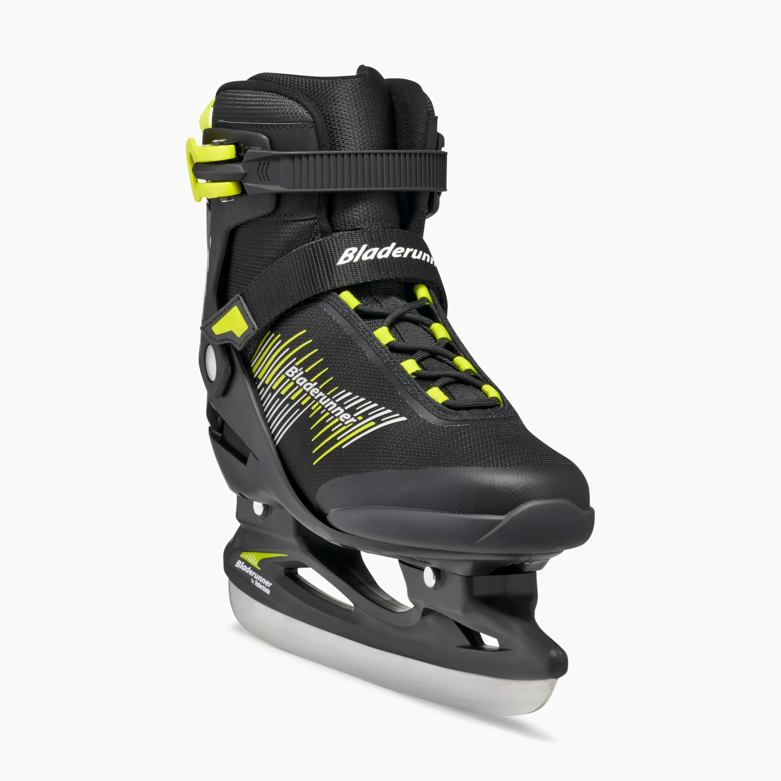 Bladerunner Igniter Ice Patins à Glace, Homme, Noir/Citron Vert, 41