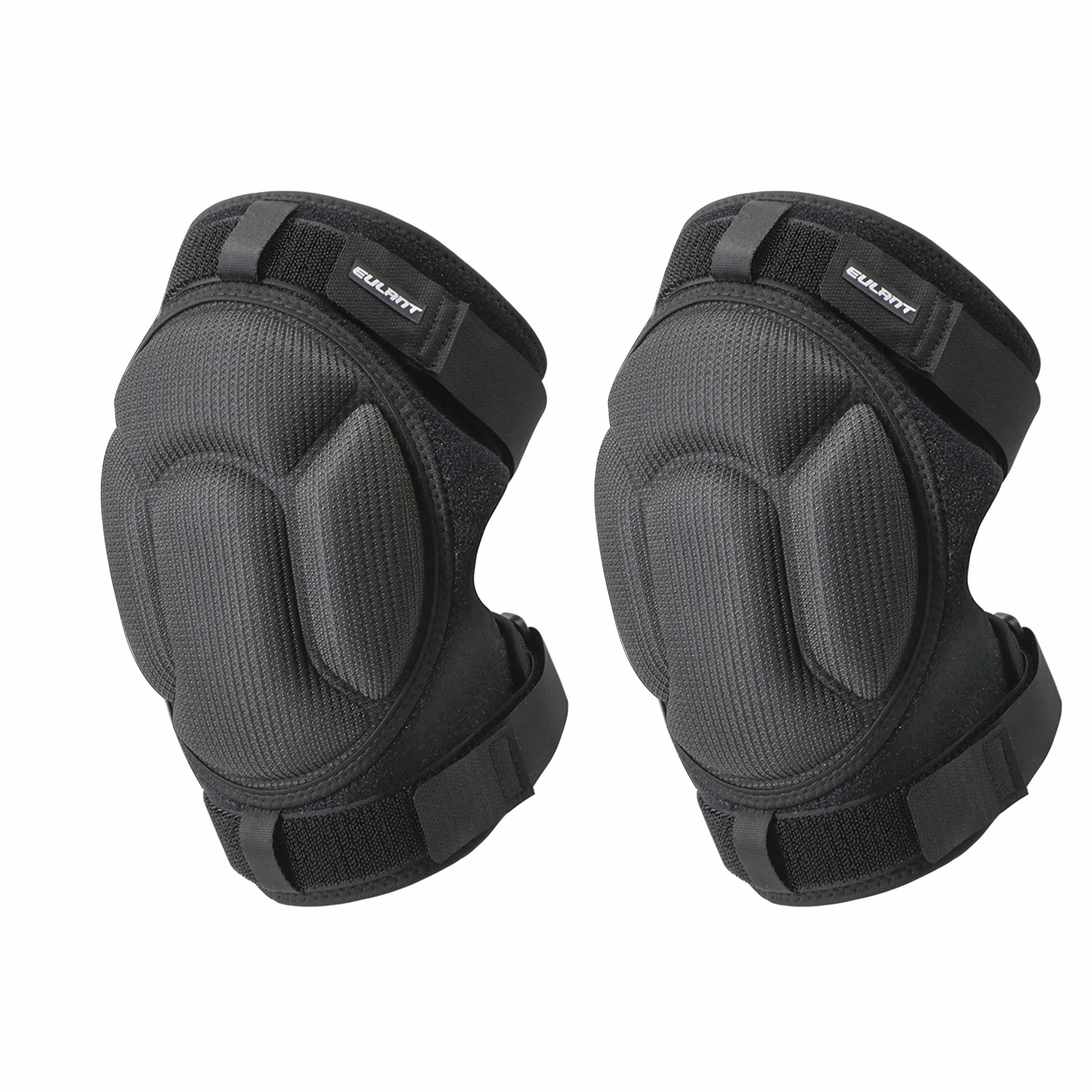 EULANT Genouillere Travail Ajustable Protection Genoux 2 Antidérapant Sangles Adulte Épais Éponge Genouillères pour Jardinage Carreleur Construction